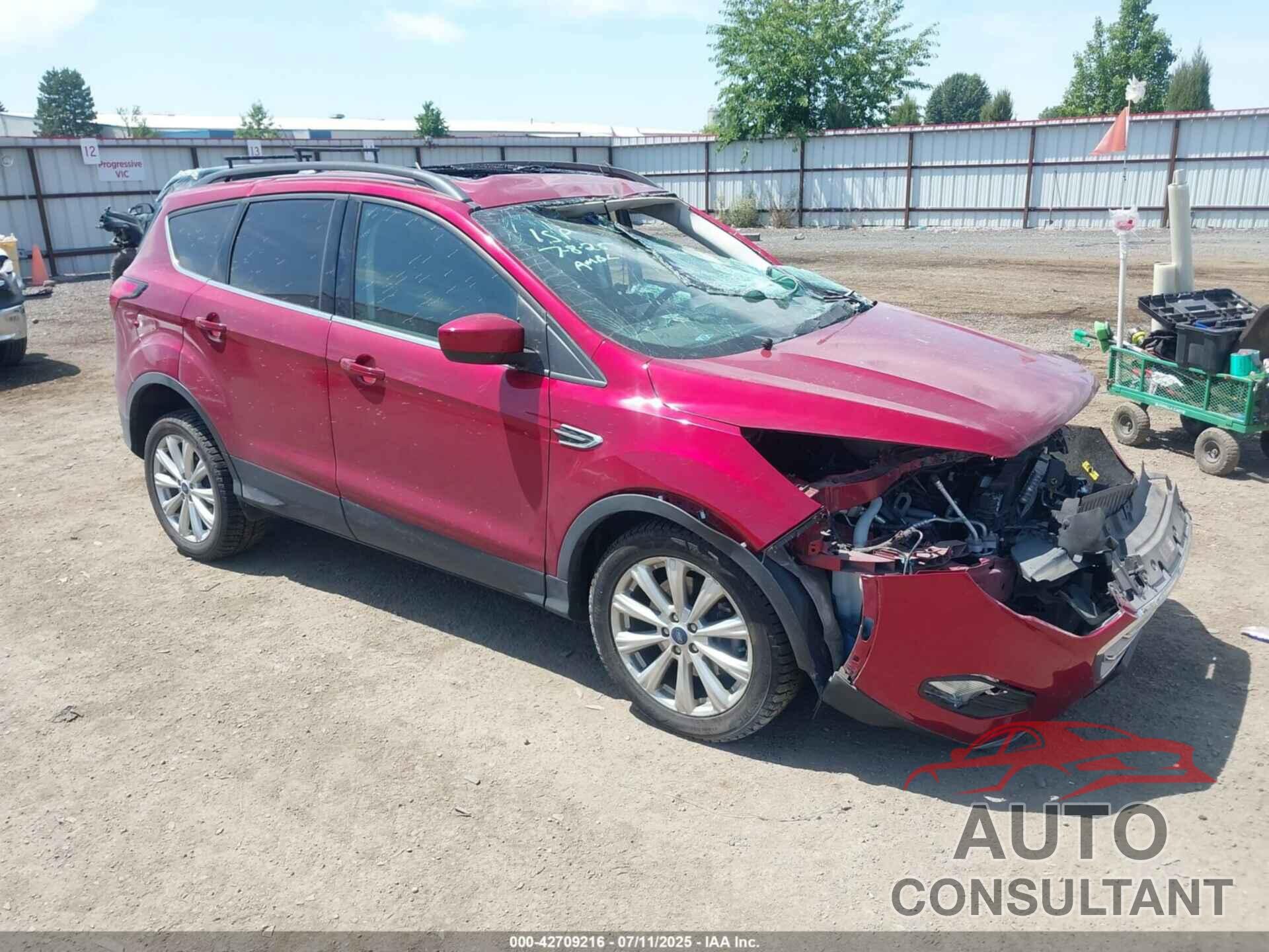 FORD ESCAPE 2019 - 1FMCU9HD9KUA36502