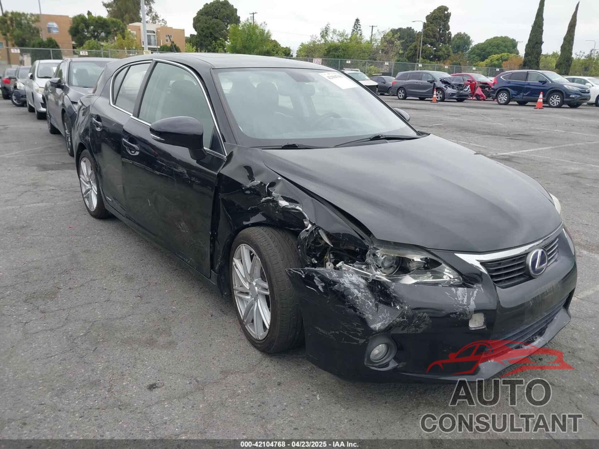 LEXUS CT 200H 2013 - JTHKD5BH8D2128699