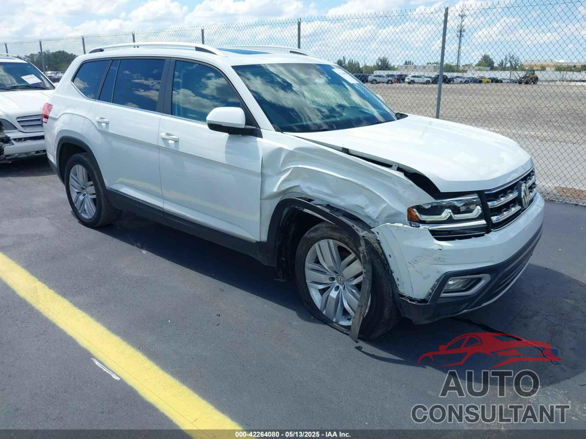 VOLKSWAGEN ATLAS 2019 - 1V2MR2CA7KC557754