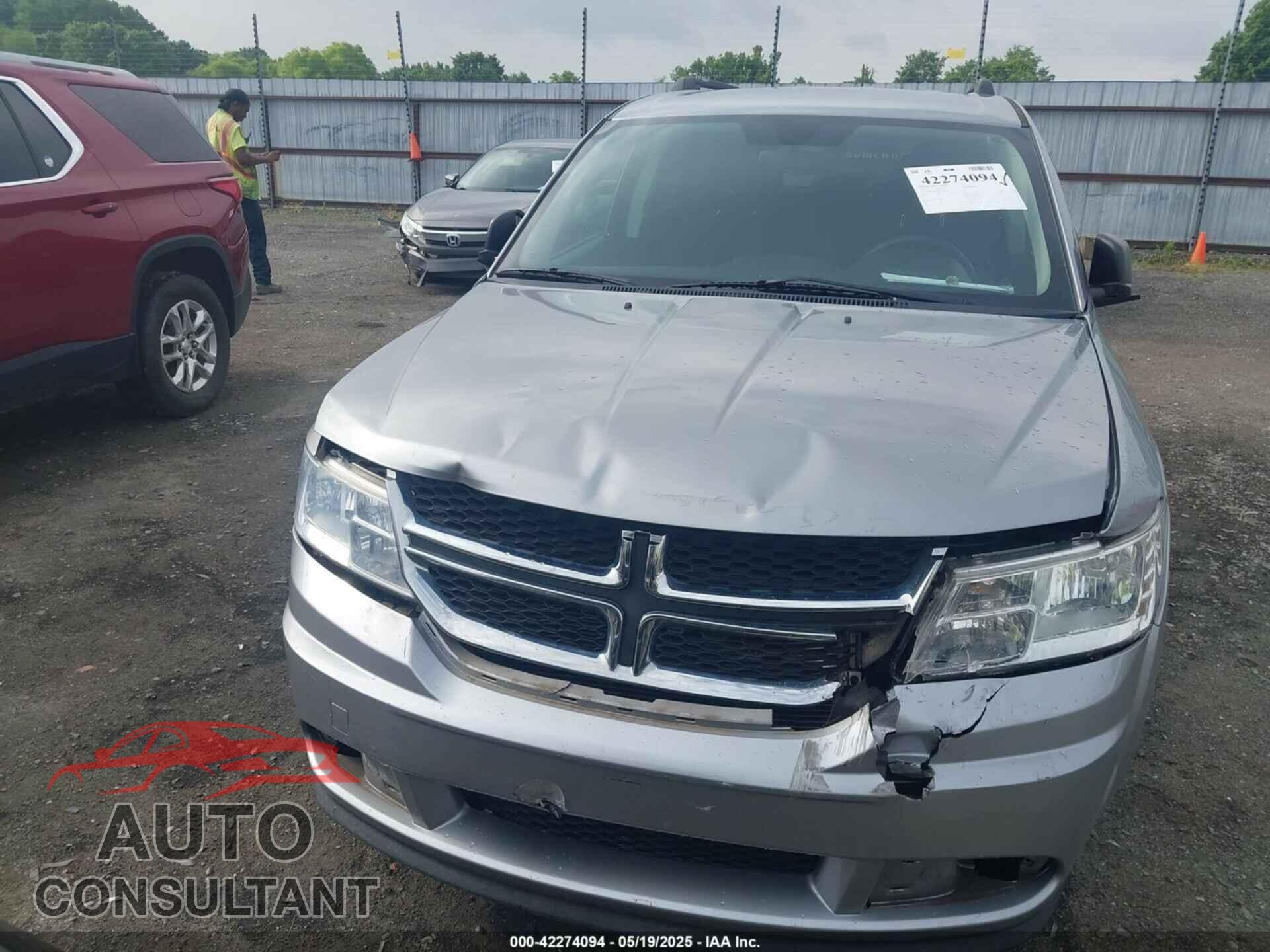 DODGE JOURNEY 2017 - 3C4PDCAB5HT559692