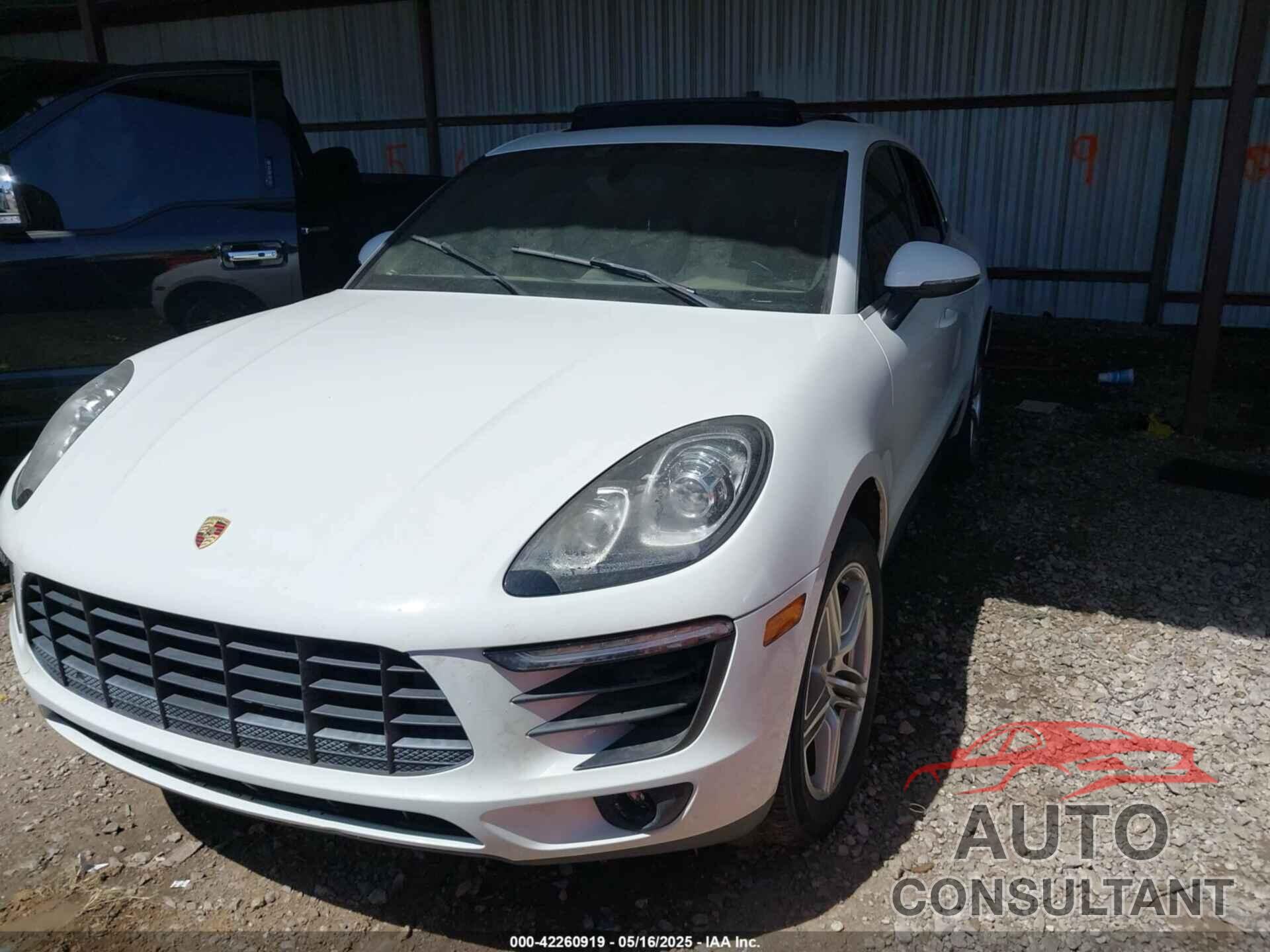 PORSCHE MACAN 2015 - WP1AB2A50FLB64939