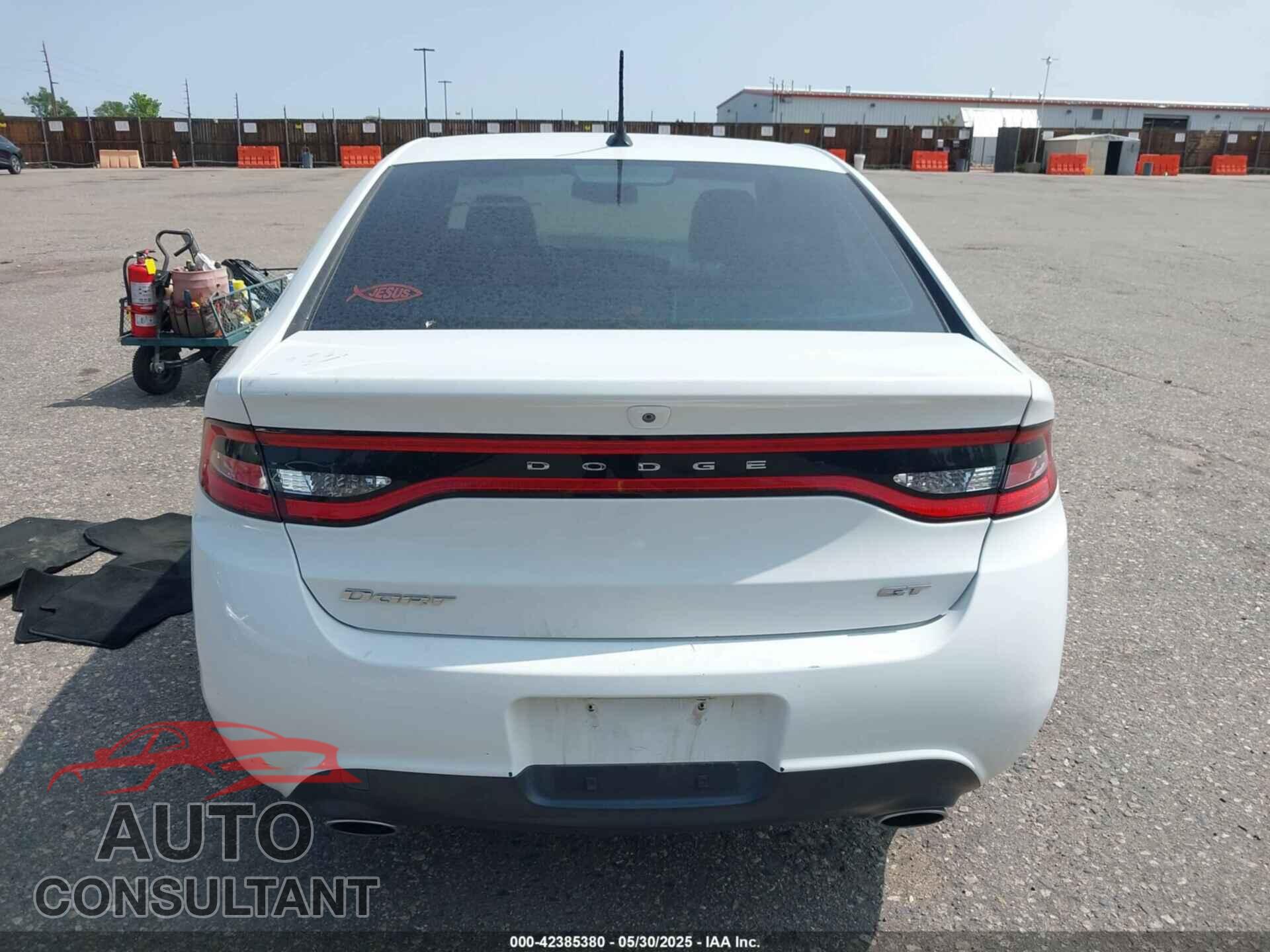 DODGE DART 2014 - 1C3CDFEBXED866629