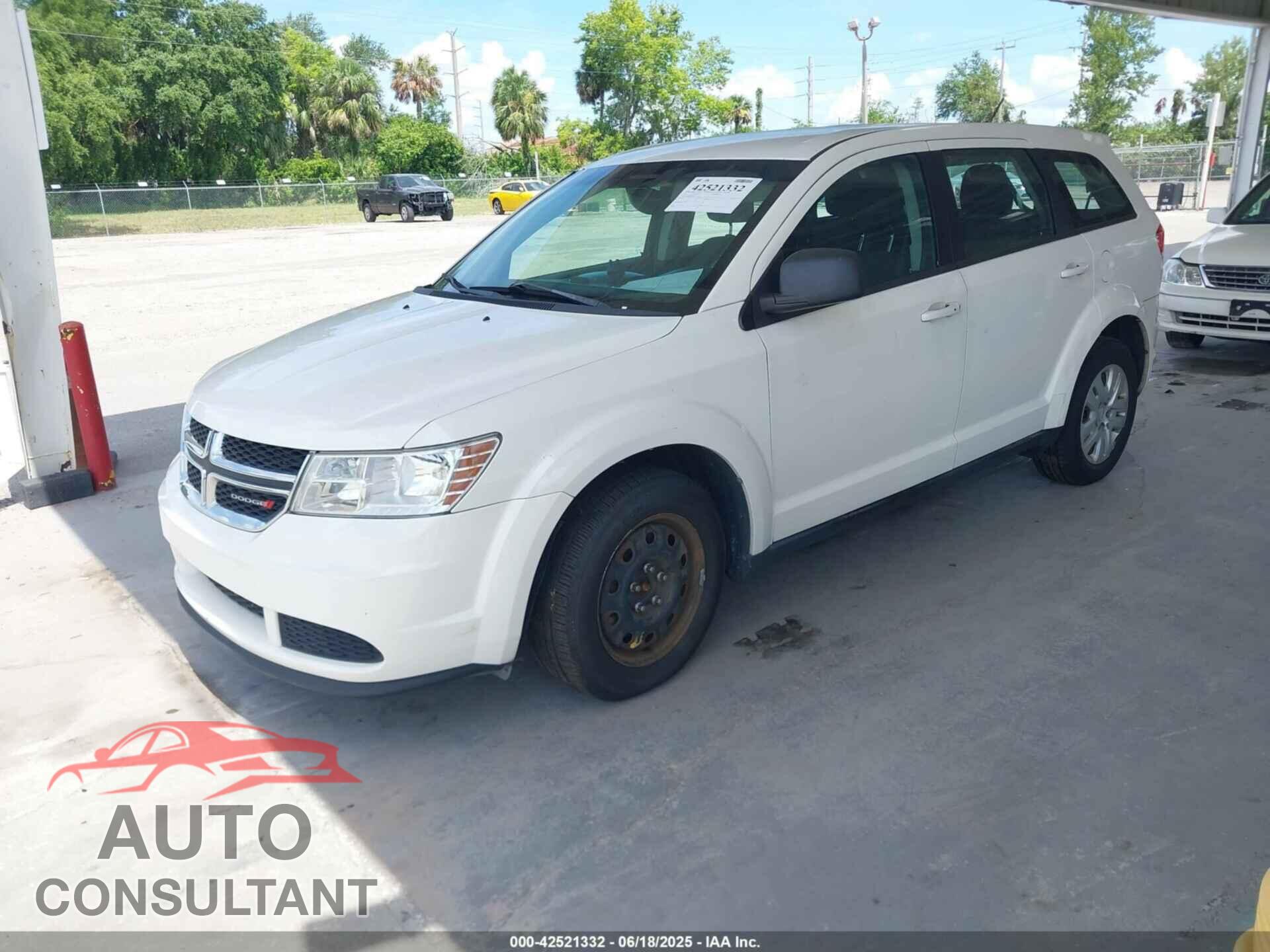 DODGE JOURNEY 2015 - 3C4PDCAB7FT511723