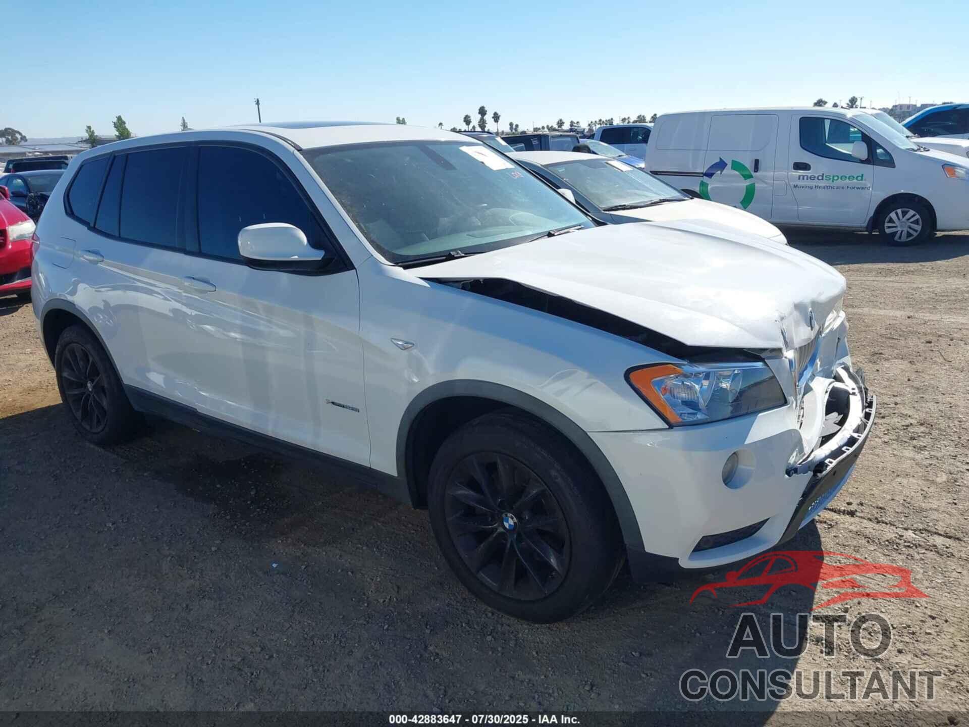 BMW X3 2012 - 5UXWX5C51CL726509