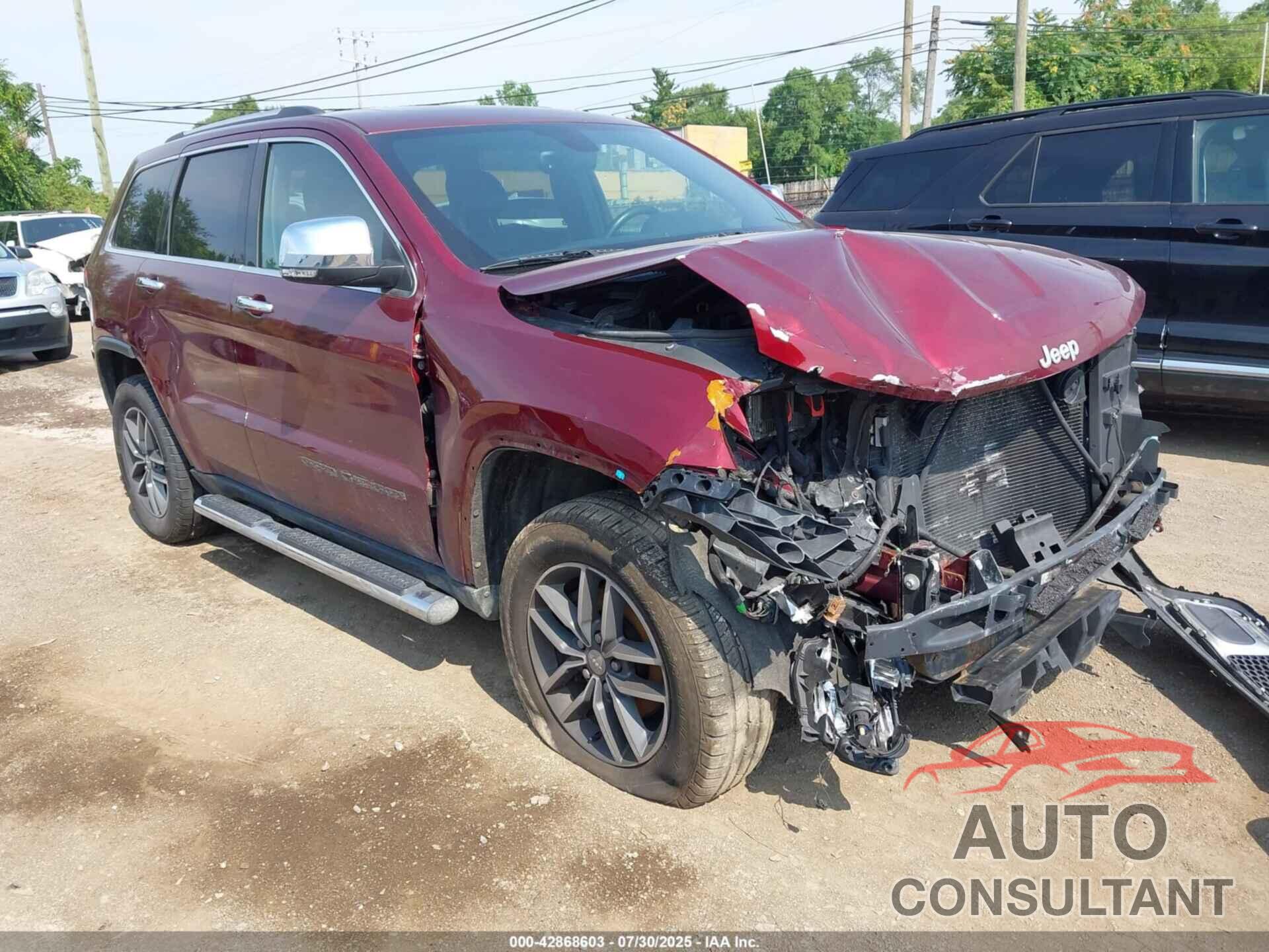JEEP GRAND CHEROKEE 2017 - 1C4RJFBG6HC674097