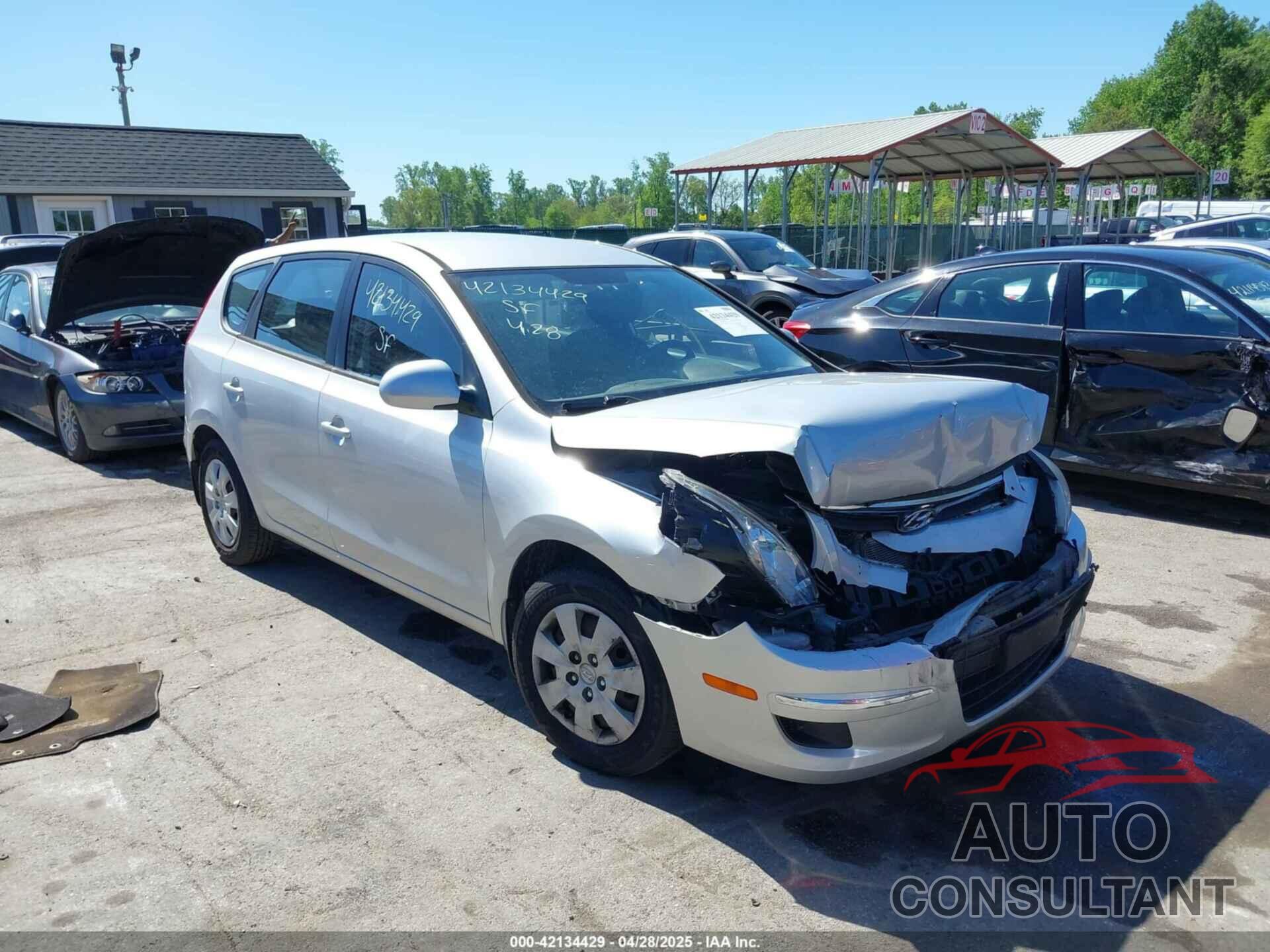 HYUNDAI ELANTRA TOURING 2012 - KMHDB8AE4CU143305