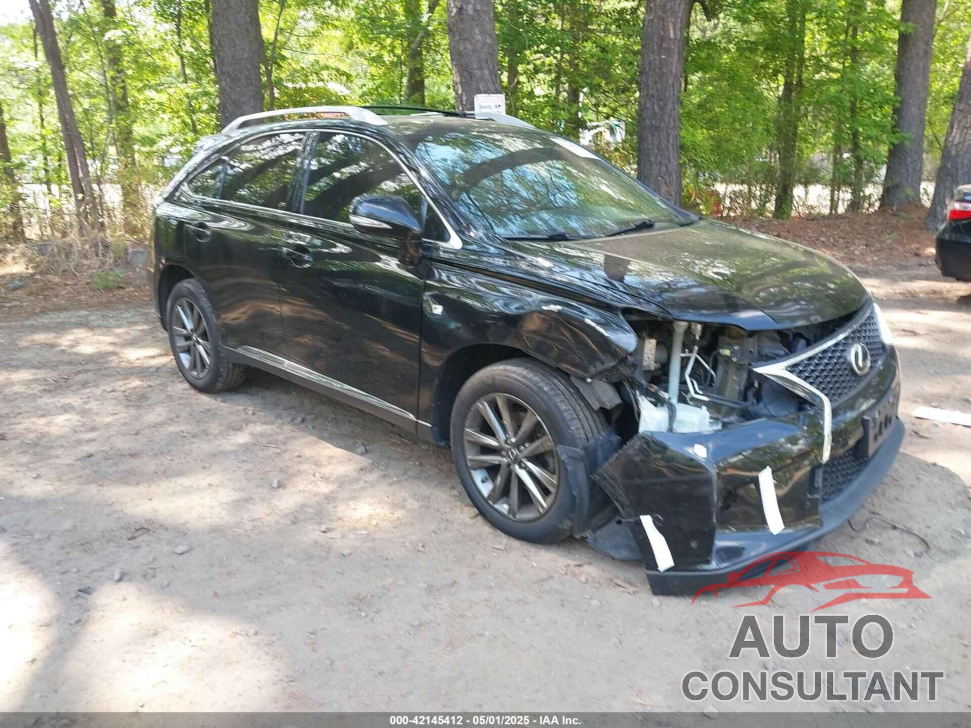 LEXUS RX 350 2013 - 2T2BK1BA6DC186049