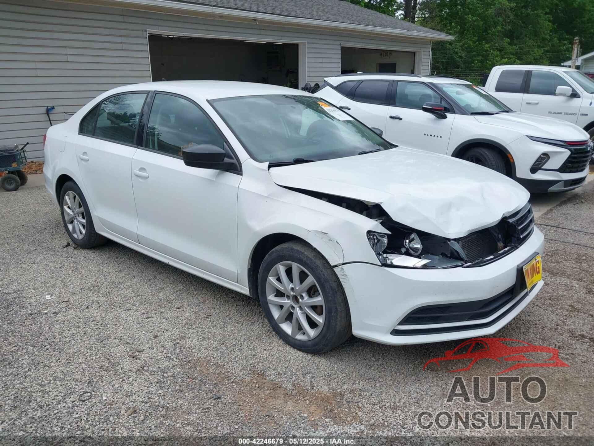 VOLKSWAGEN JETTA 2015 - 3VWD17AJ8FM323116