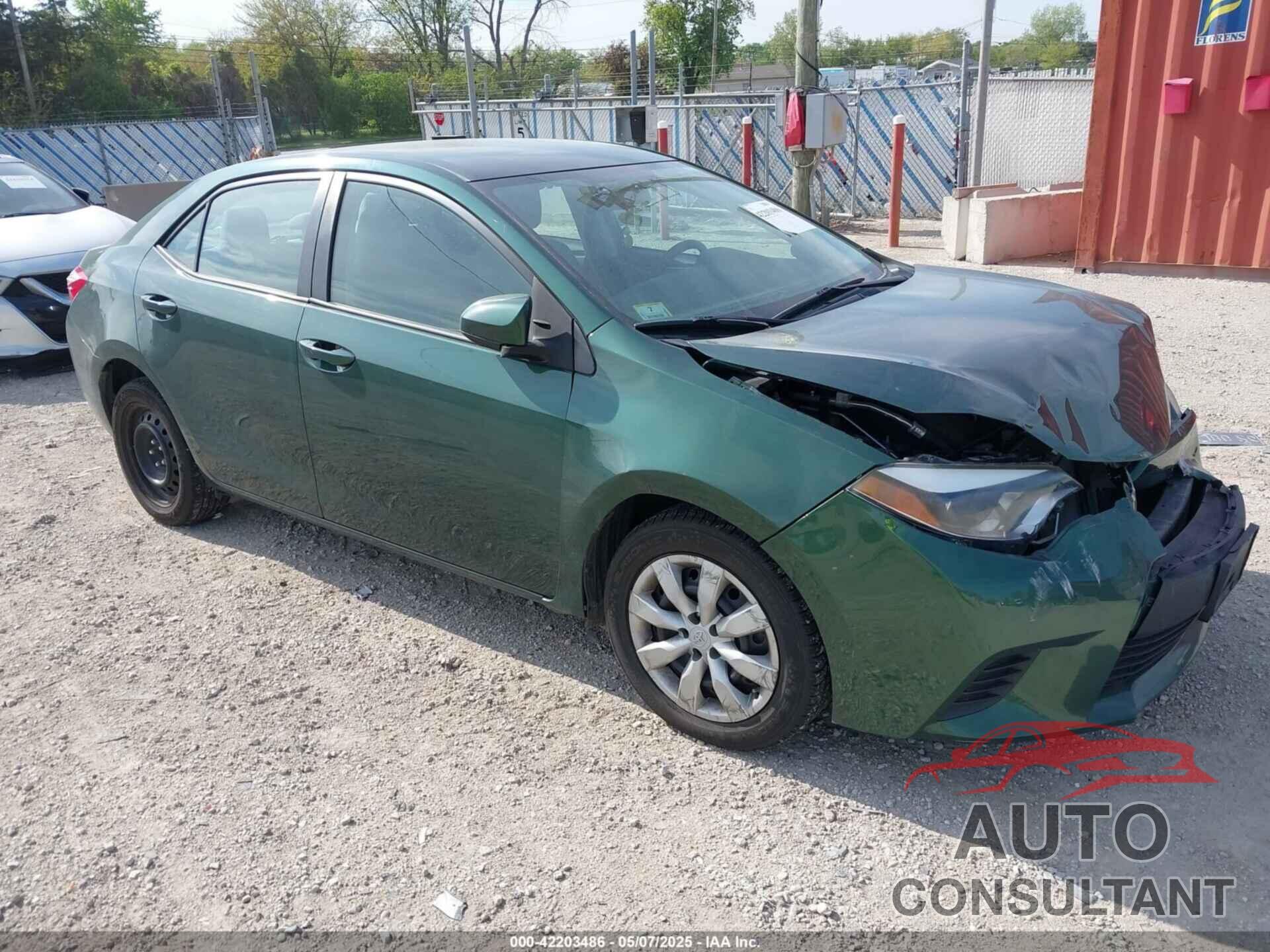 TOYOTA COROLLA 2014 - 2T1BURHE8EC071803