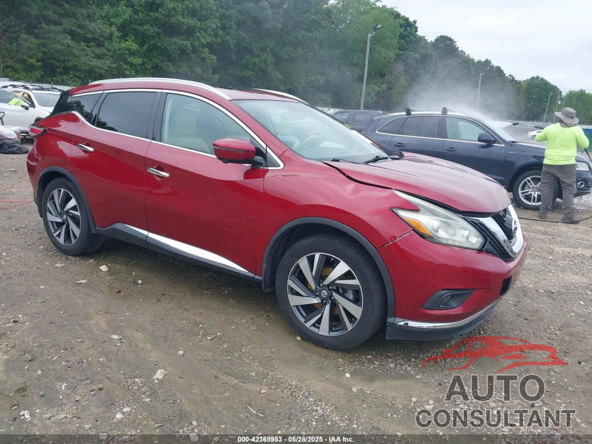 NISSAN MURANO 2018 - 5N1AZ2MG3JN139312