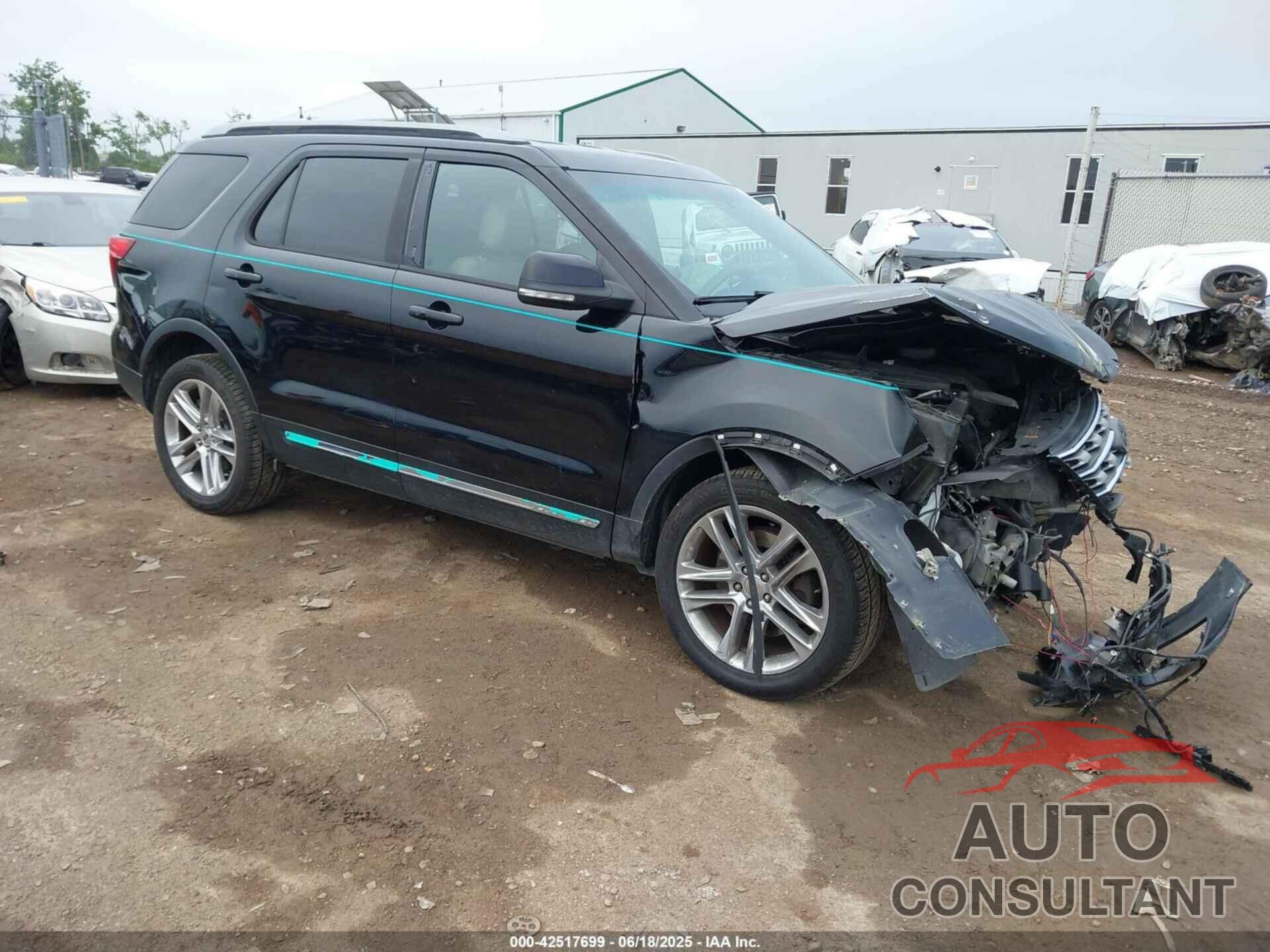 FORD EXPLORER 2017 - 1FM5K8D83HGB08545
