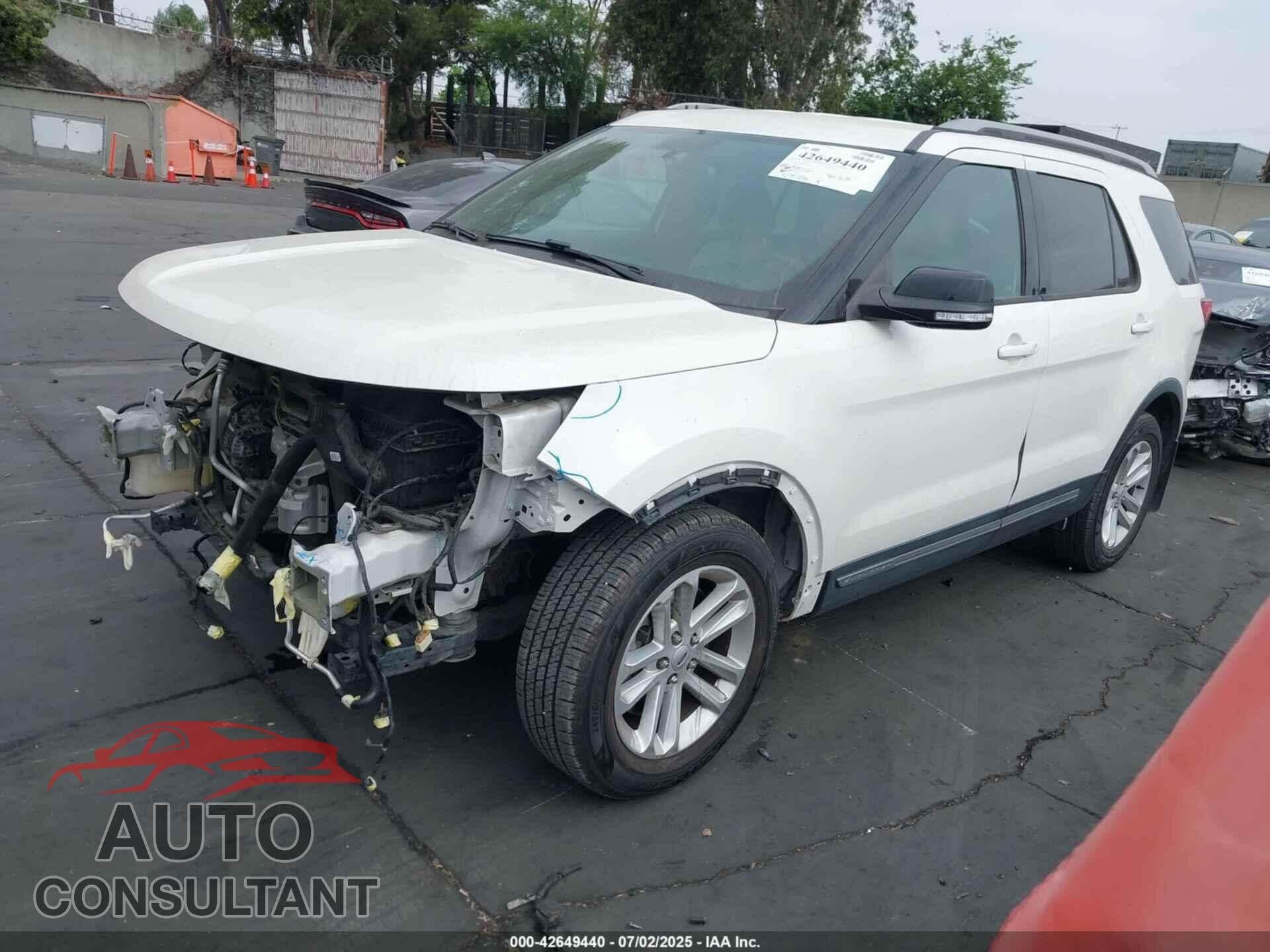 FORD EXPLORER 2017 - 1FM5K7D88HGE29524