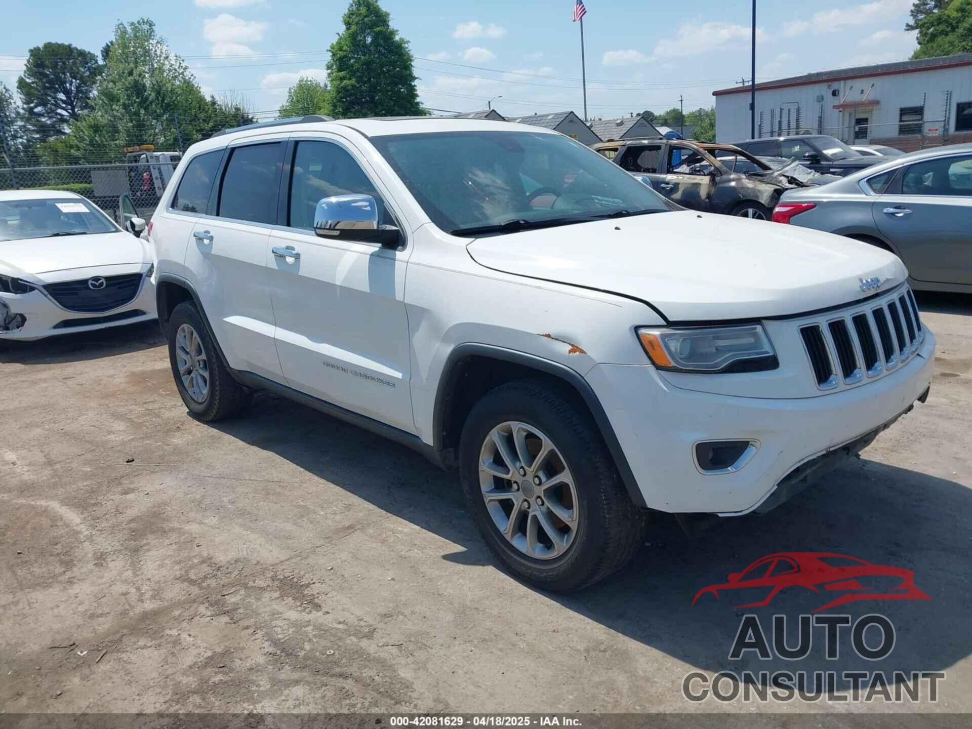 JEEP GRAND CHEROKEE 2016 - 1C4RJEBG4GC306509