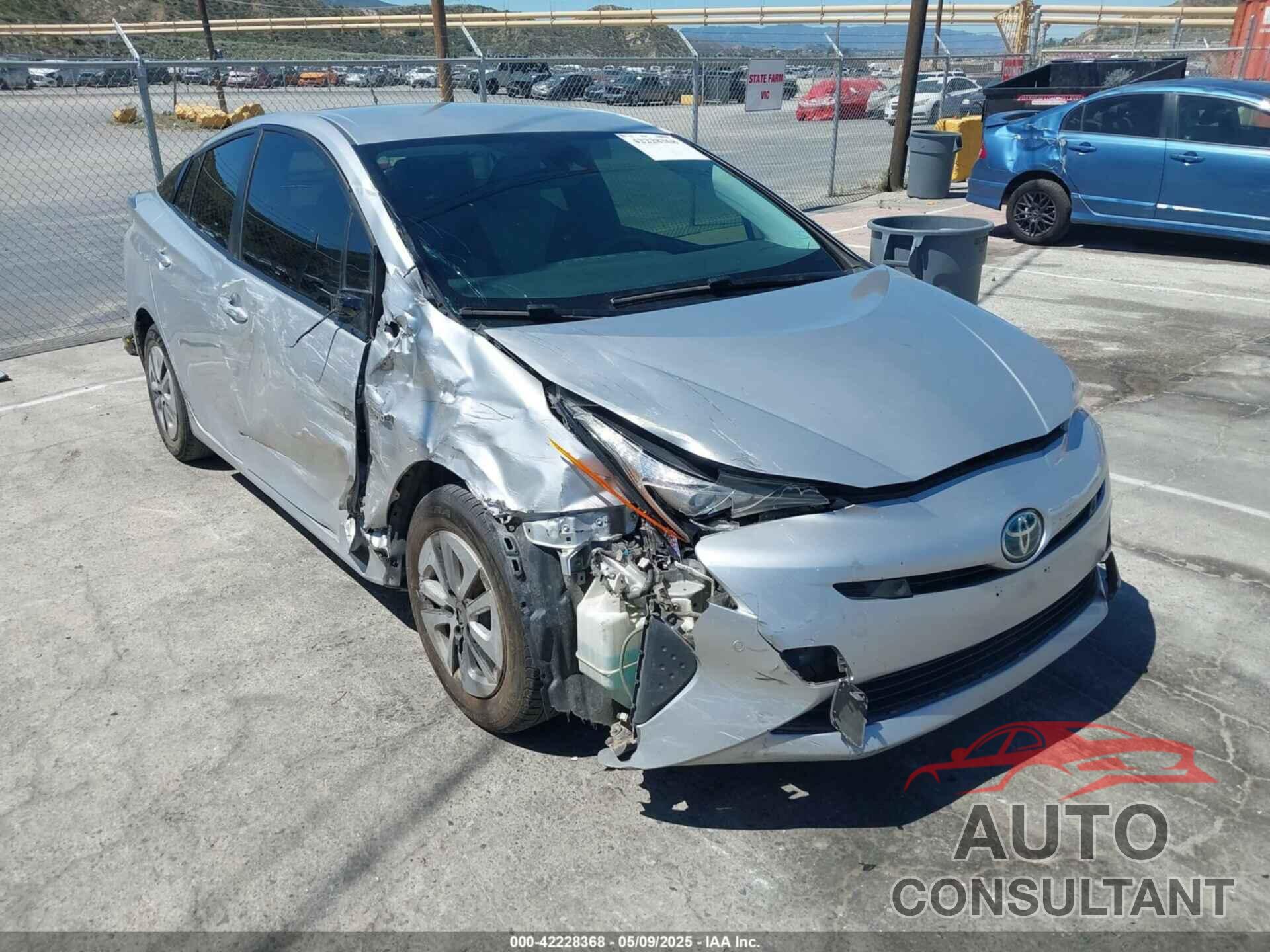 TOYOTA PRIUS 2017 - JTDKBRFU1H3047193