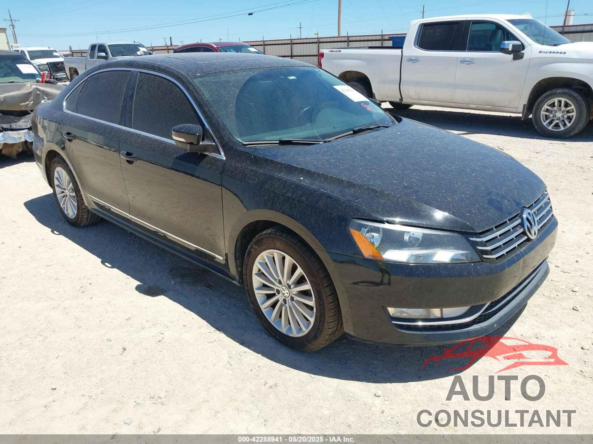 VOLKSWAGEN PASSAT 2014 - 1VWBN7A30EC087025