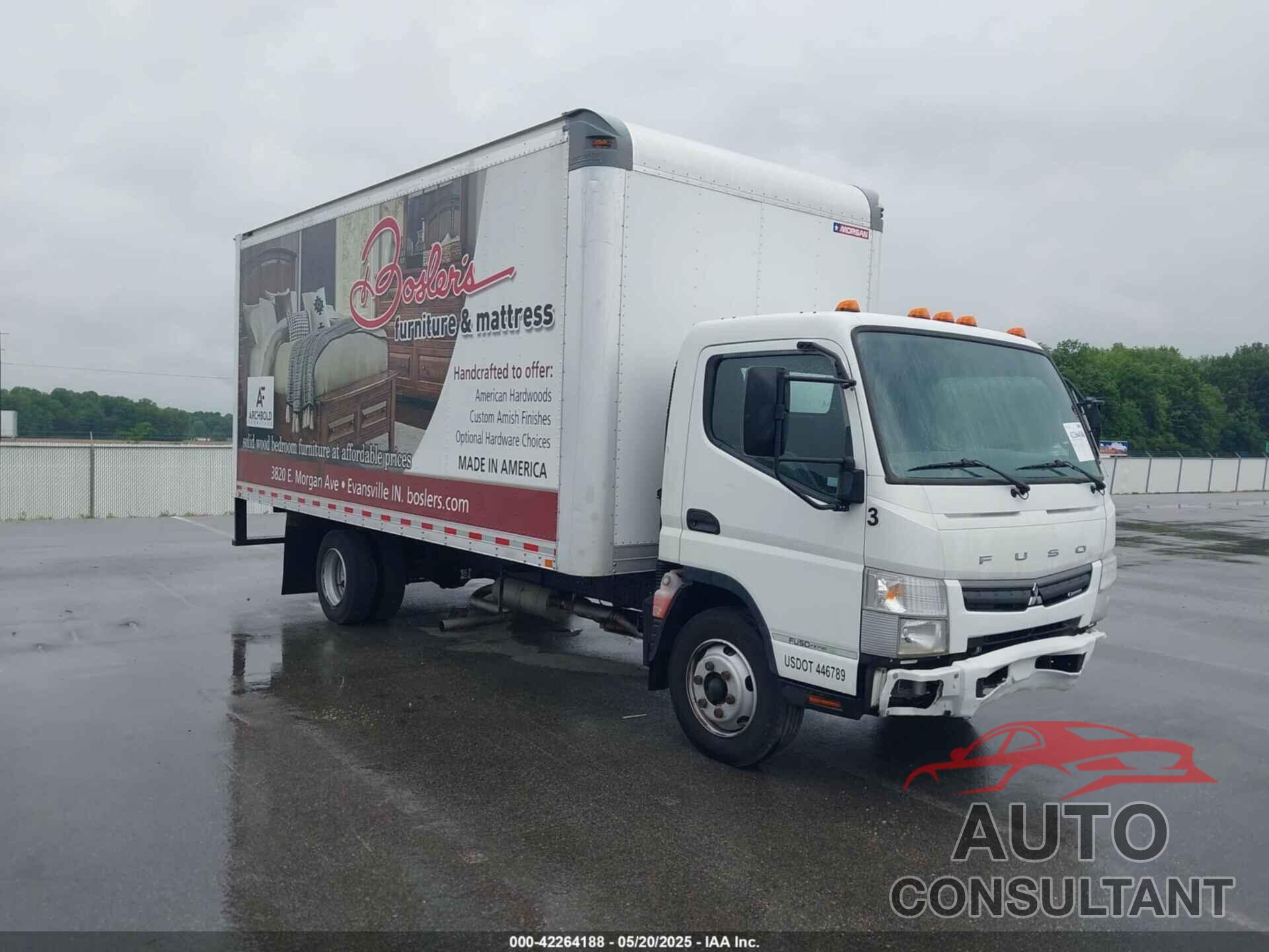 MITSUBISHI FECZTS 2019 - 4UZBYH118KGKT7803