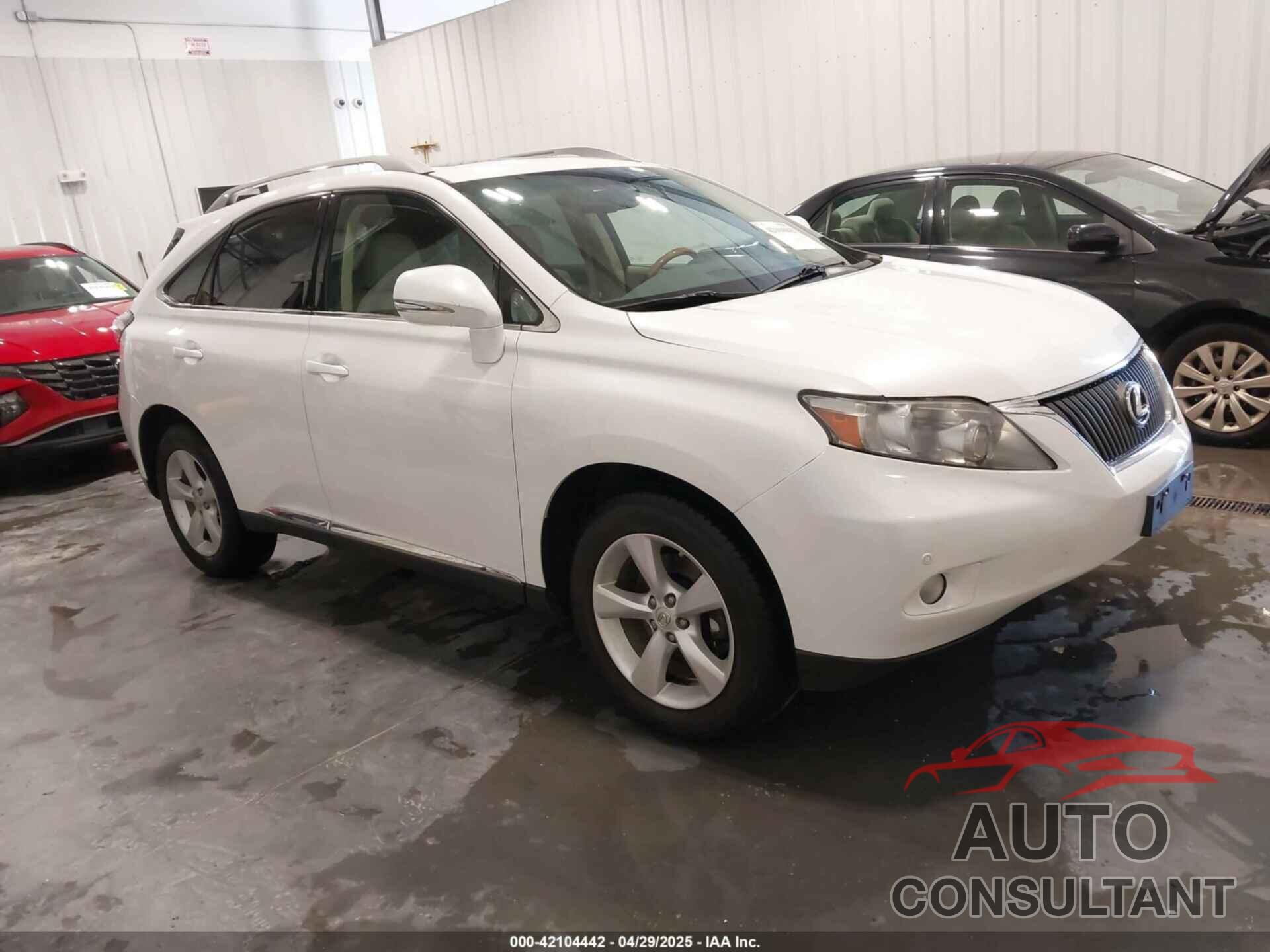 LEXUS RX 350 2011 - 2T2BK1BA3BC091445