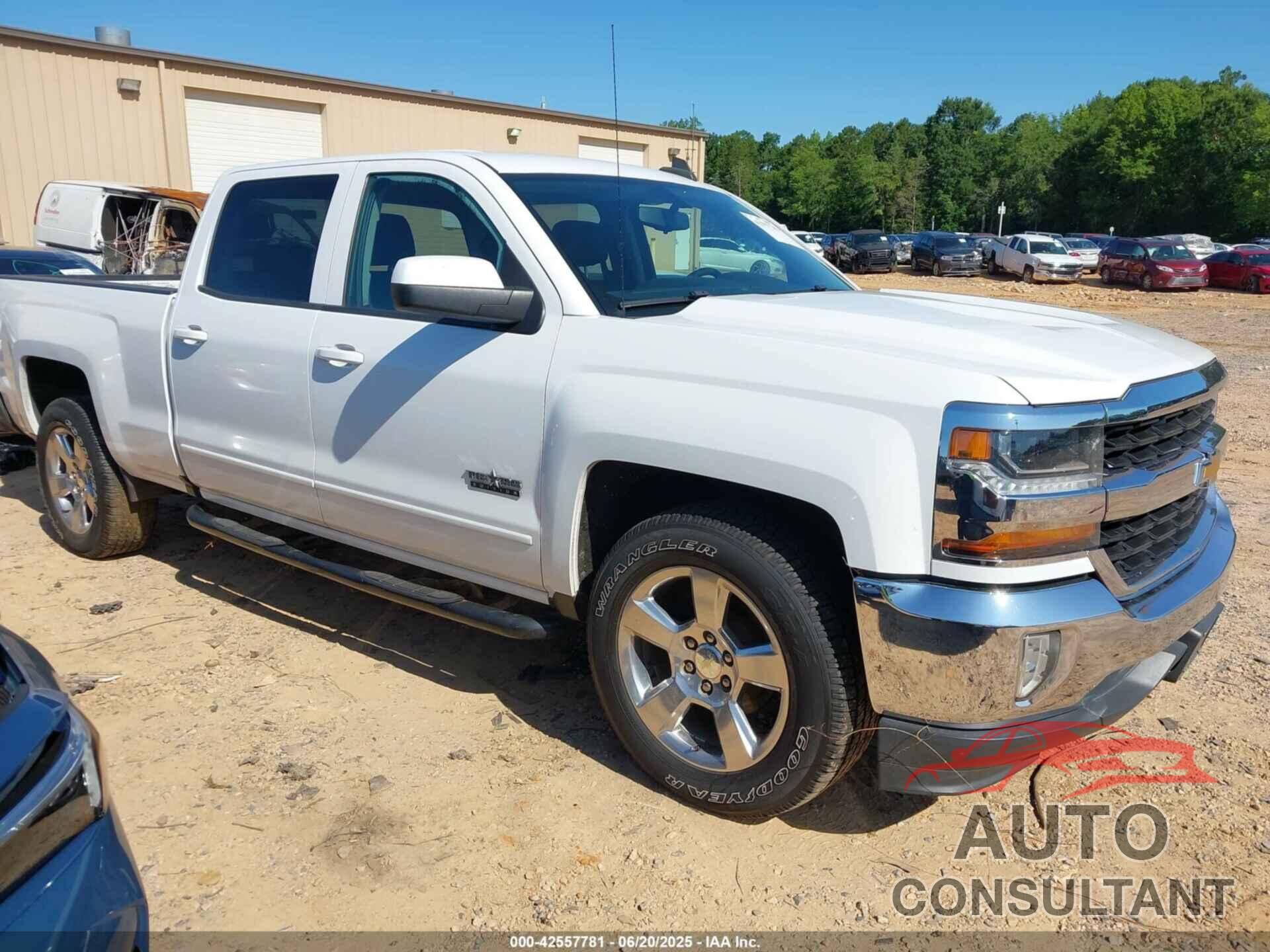 CHEVROLET SILVERADO 1500 2017 - 1GCPCREC0HF126798
