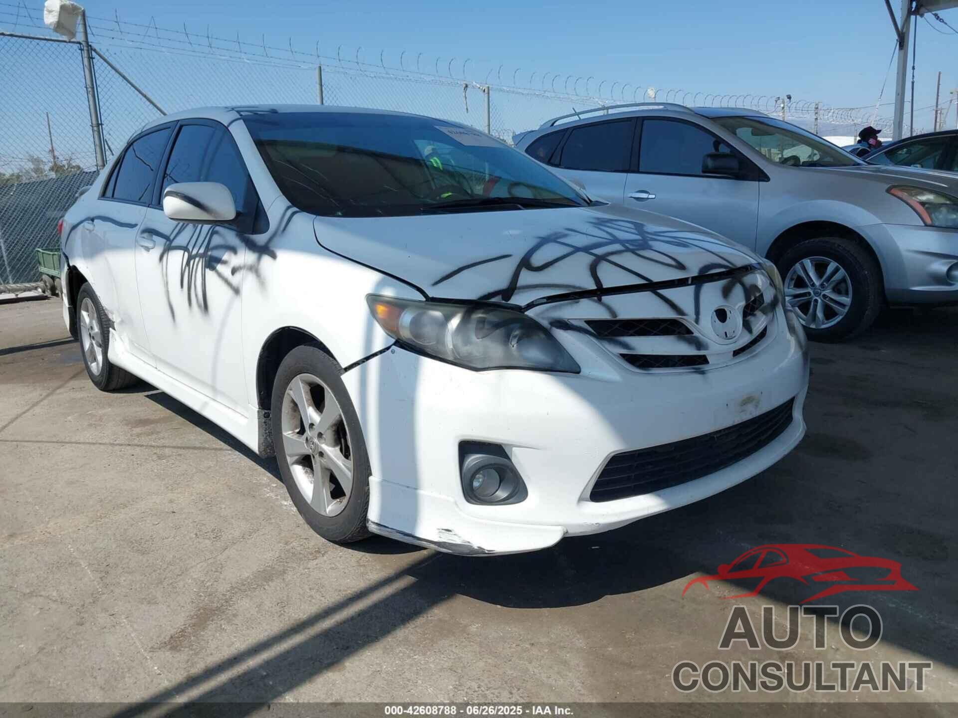 TOYOTA COROLLA 2013 - 5YFBU4EE0DP198566