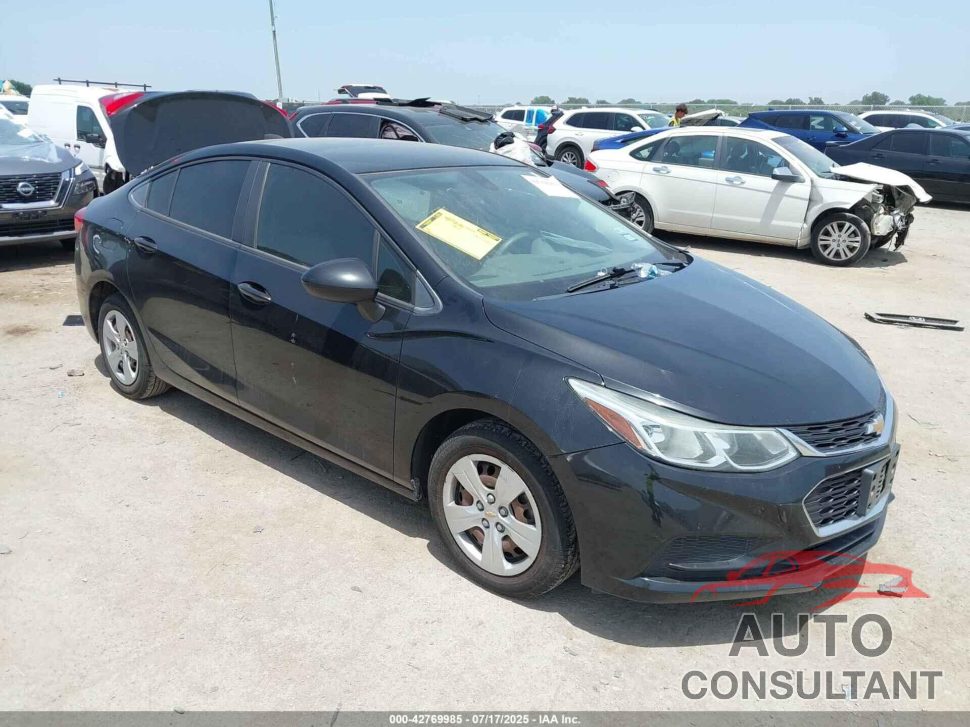 CHEVROLET CRUZE 2017 - 1G1BC5SMXH7192035
