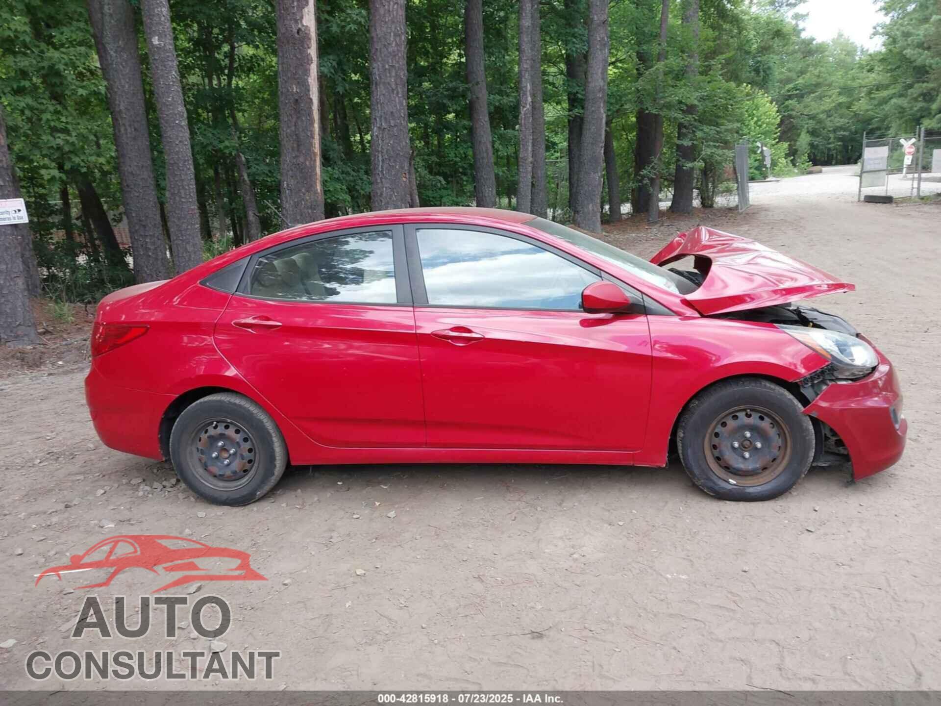 HYUNDAI ACCENT 2014 - KMHCT4AE3EU759727