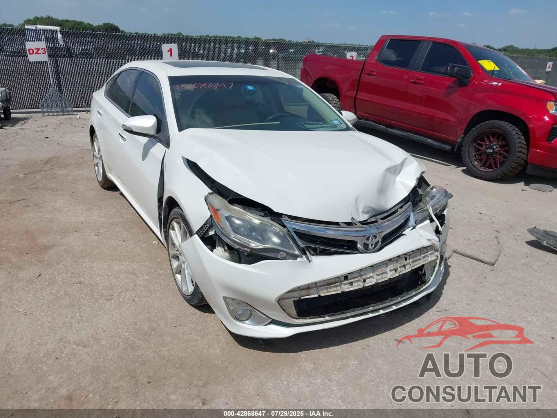 TOYOTA AVALON 2013 - 4T1BK1EB9DU035827