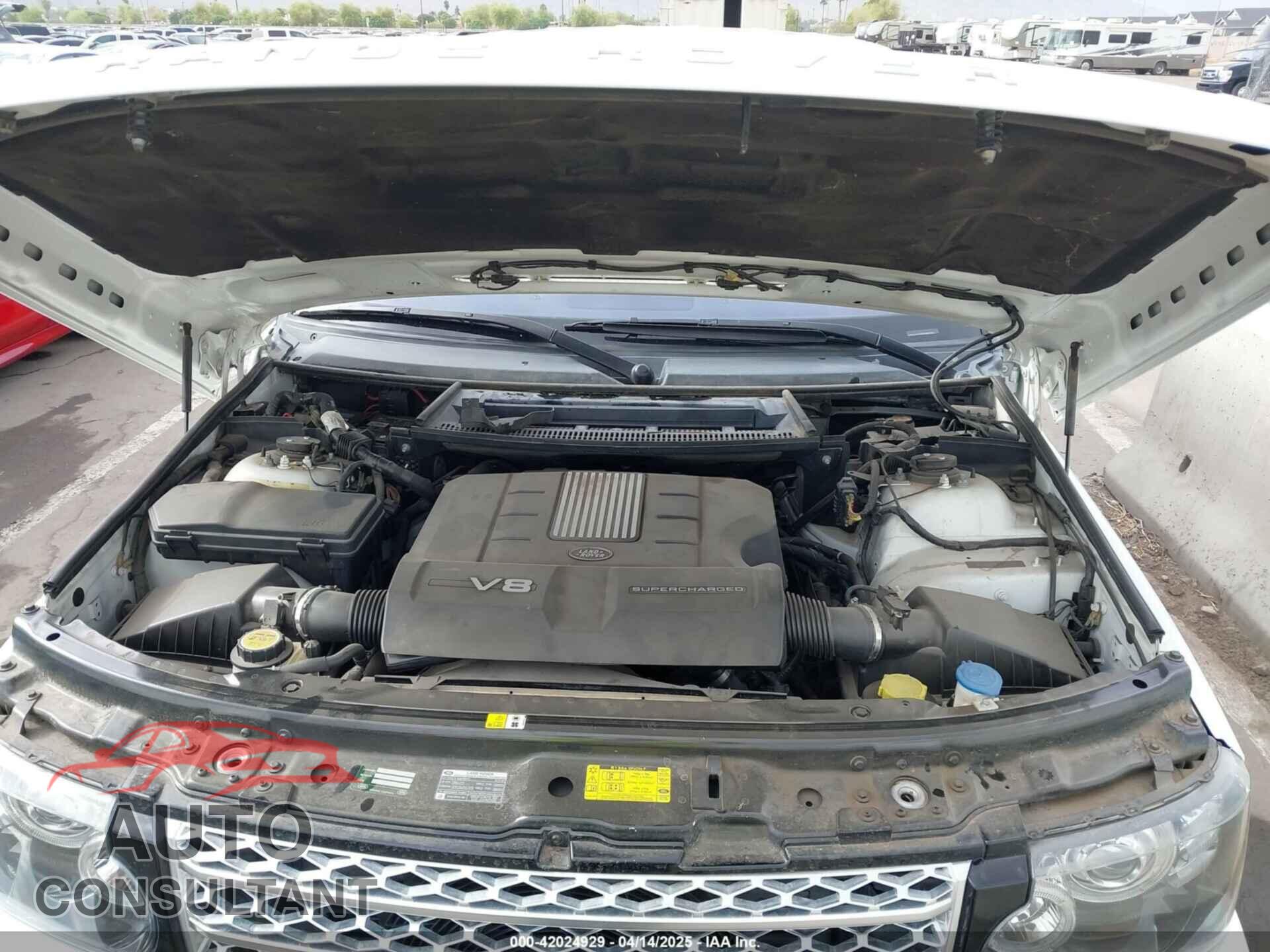 LAND ROVER RANGE ROVER 2012 - SALMF1E48CA387325