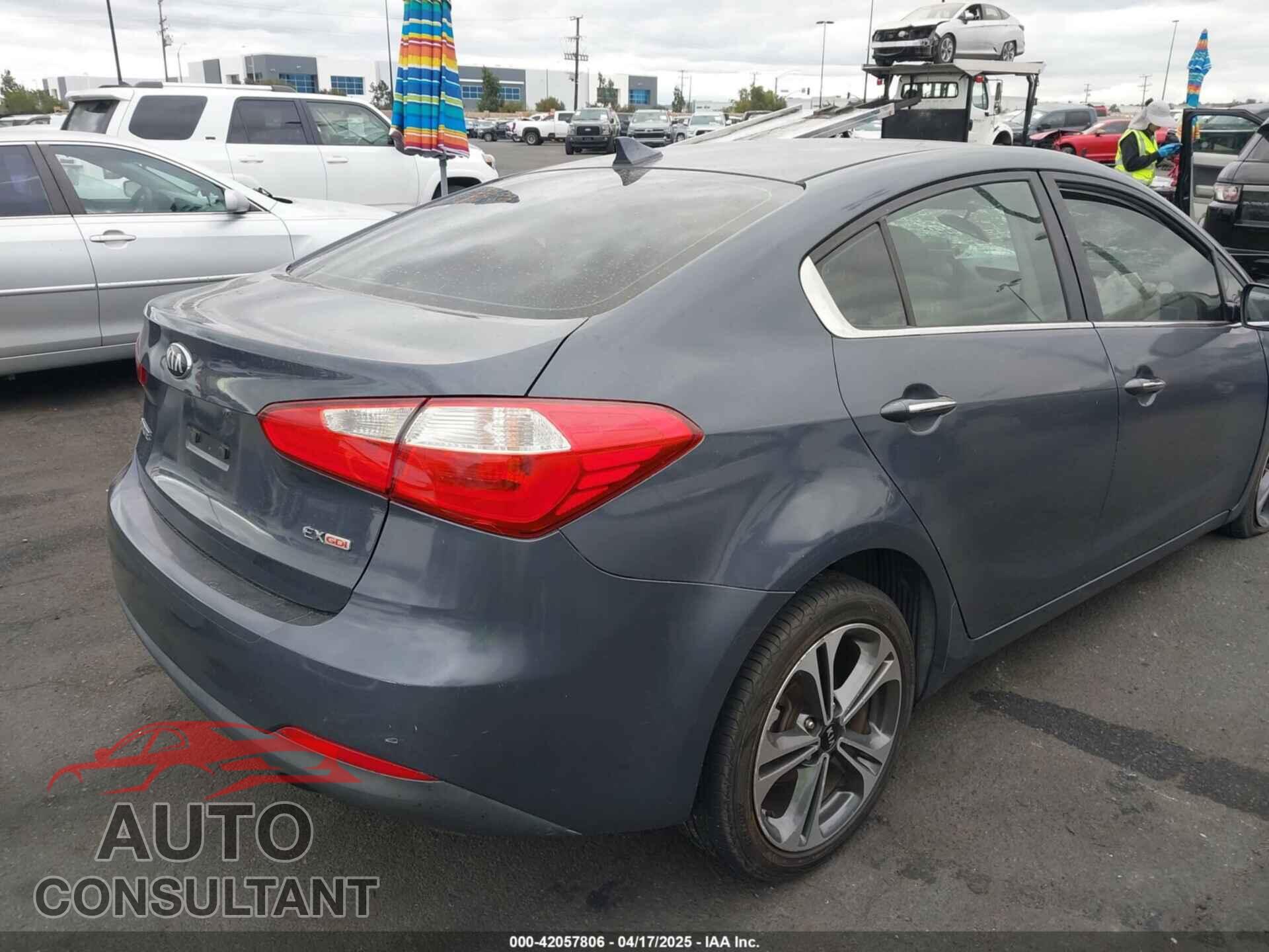 KIA FORTE 2014 - KNAFX4A84E5111613