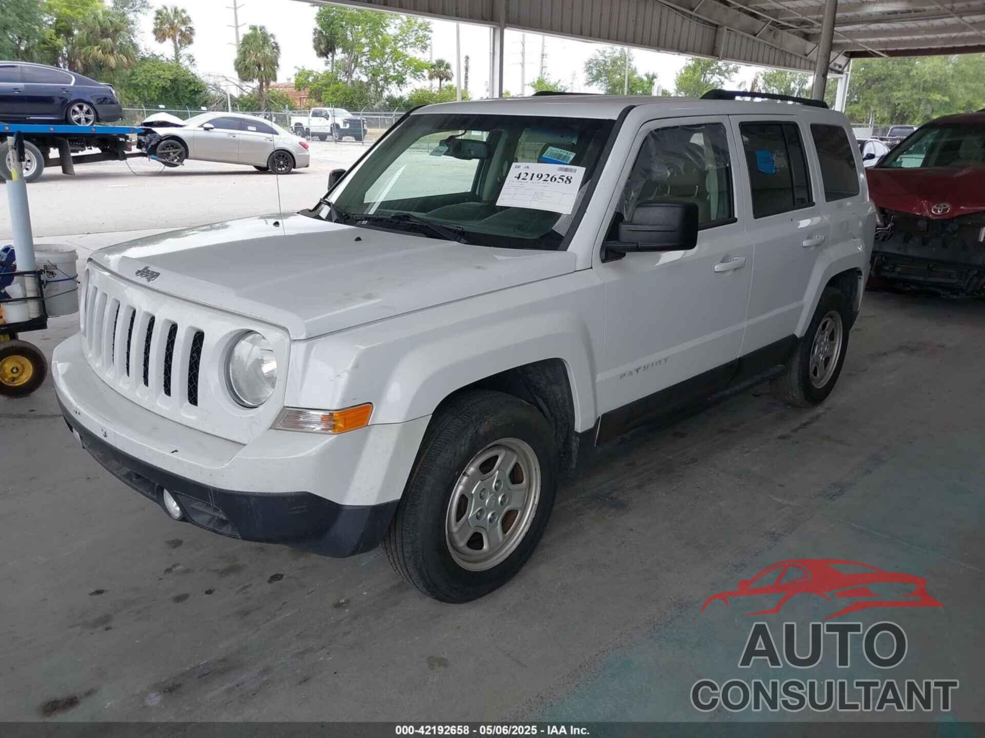 JEEP PATRIOT 2017 - 1C4NJPBA6HD149261