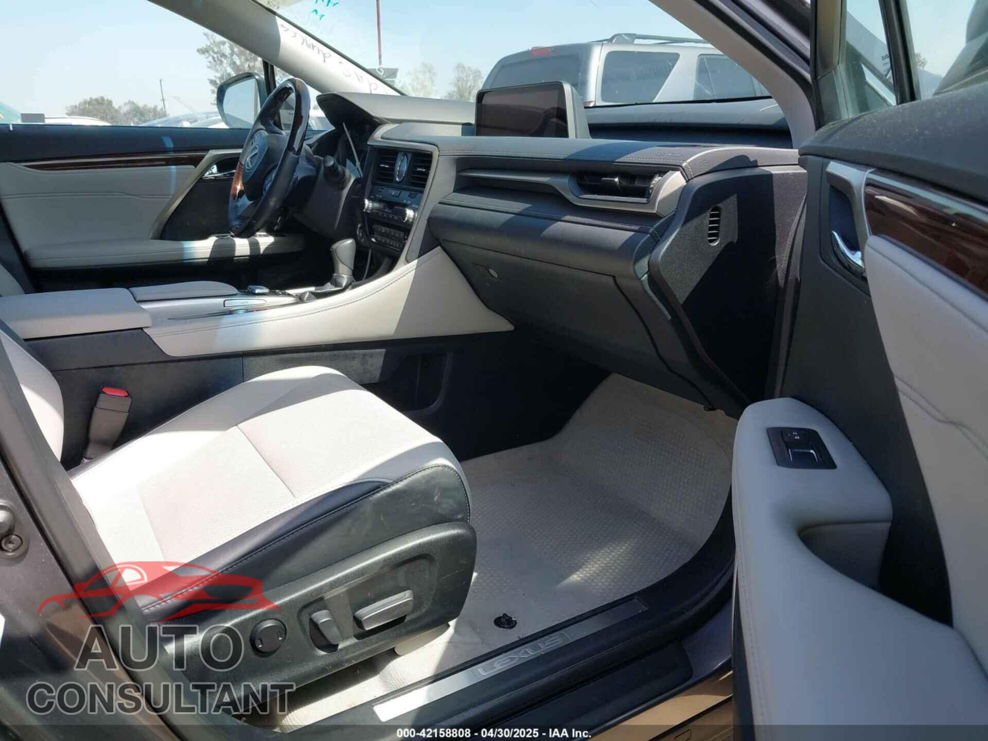 LEXUS RX 350 2017 - 2T2ZZMCA7HC085599