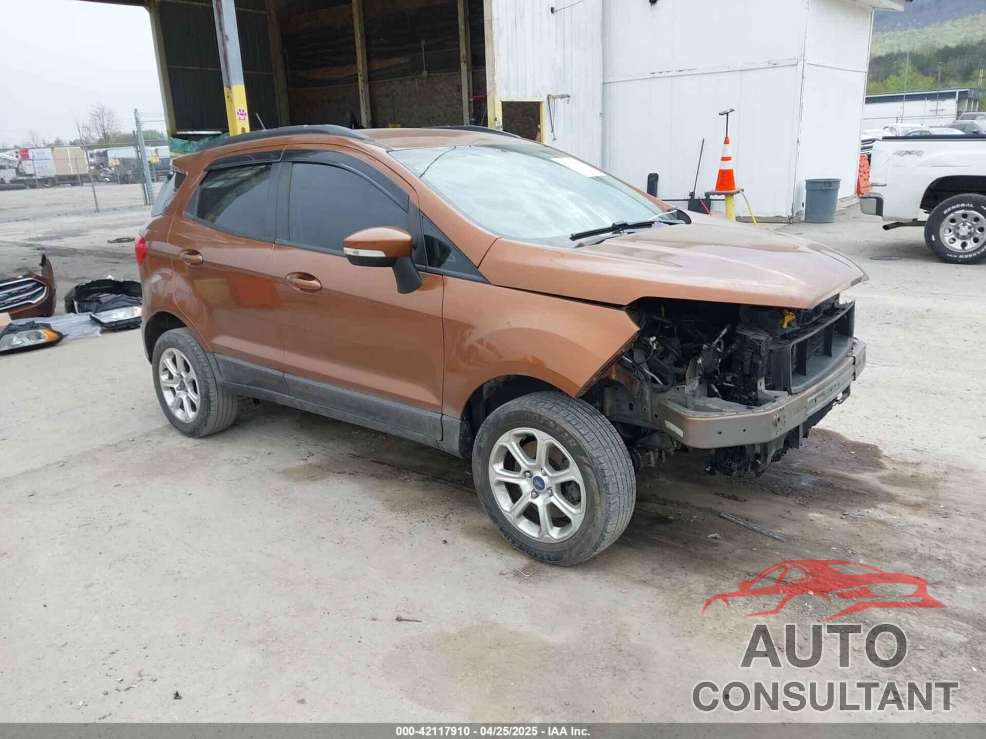 FORD ECOSPORT 2018 - MAJ6P1UL8JC189728