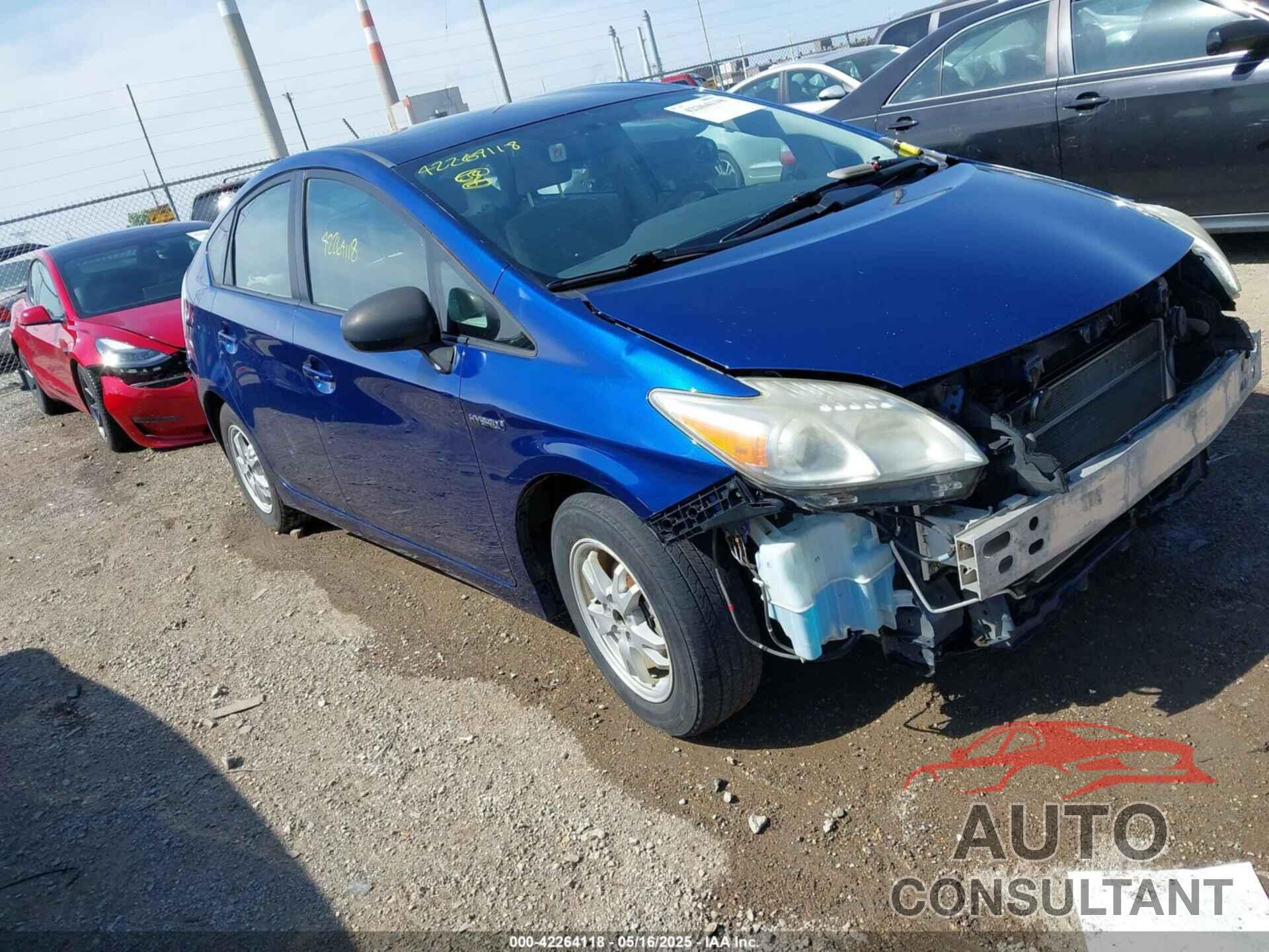 TOYOTA PRIUS 2011 - JTDKN3DU2B0258189