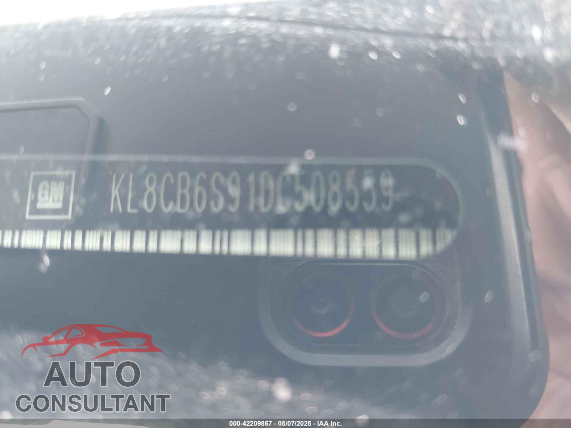 CHEVROLET SPARK 2013 - KL8CB6S91DC508559