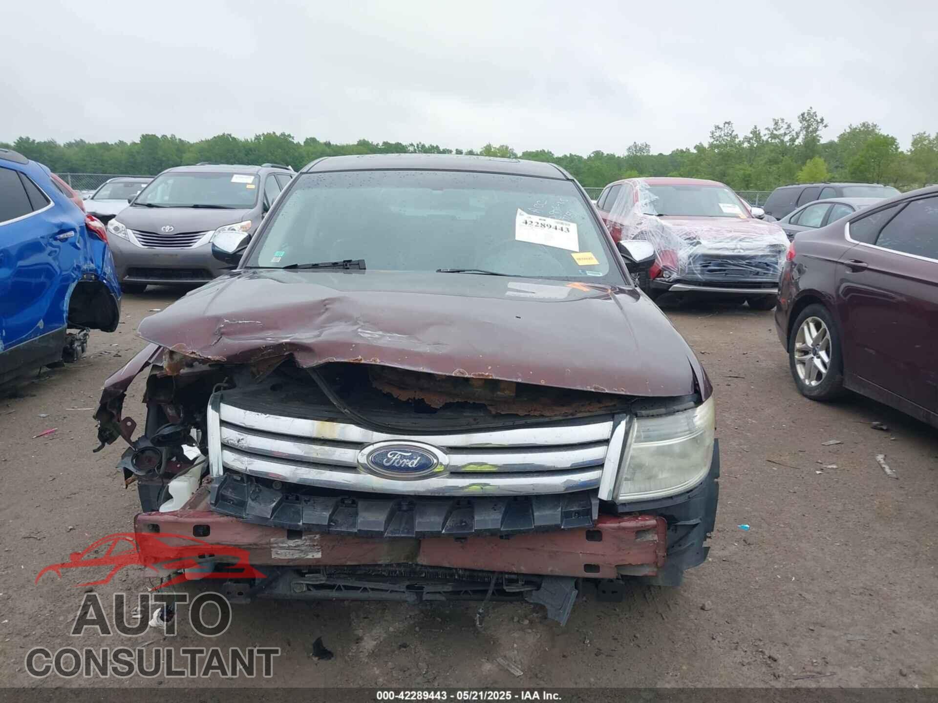 FORD TAURUS 2009 - 1FAHP25W69G100251