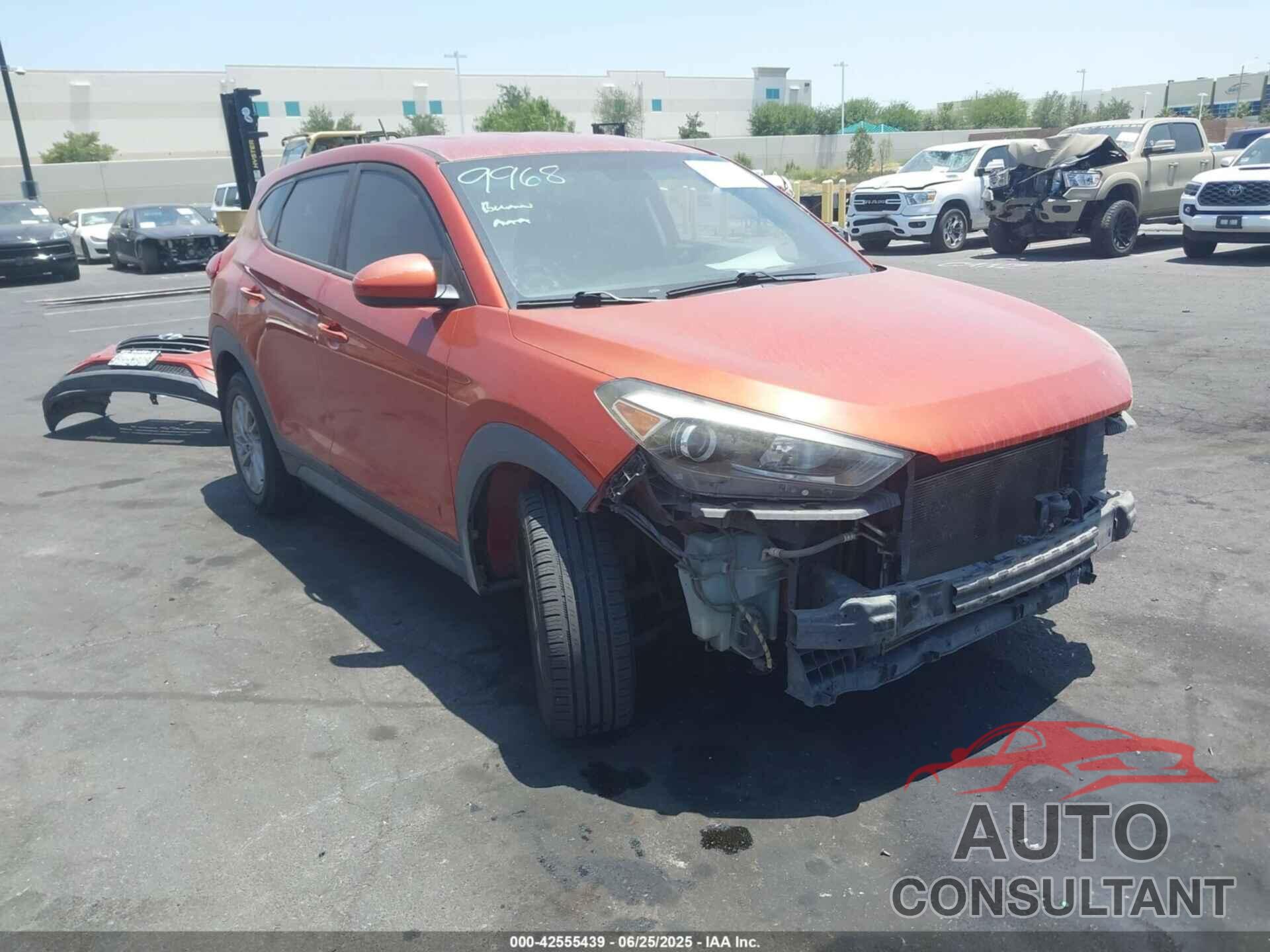 HYUNDAI TUCSON 2016 - KM8J23A41GU203284