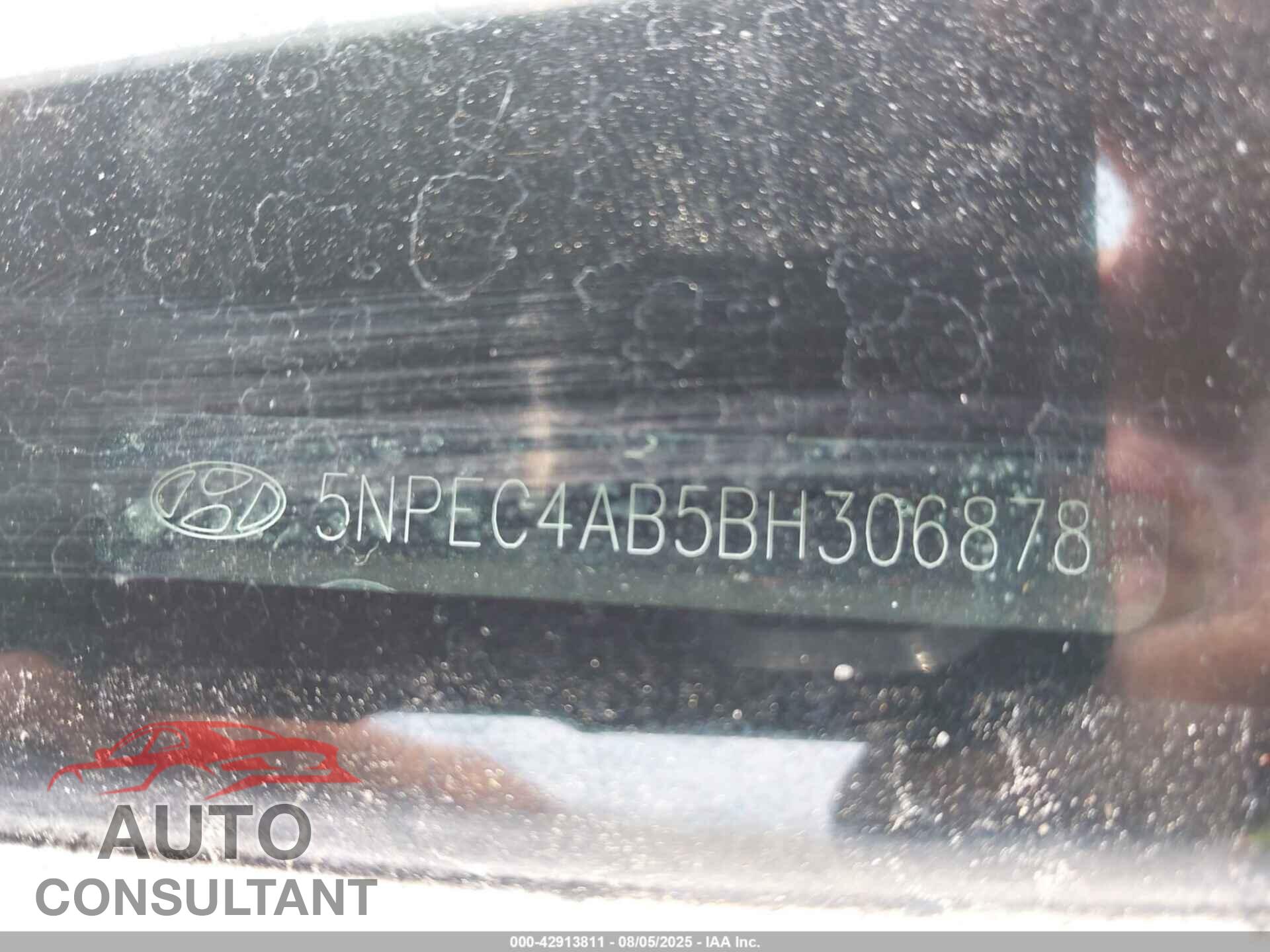 HYUNDAI SONATA 2011 - 5NPEC4AB5BH306878