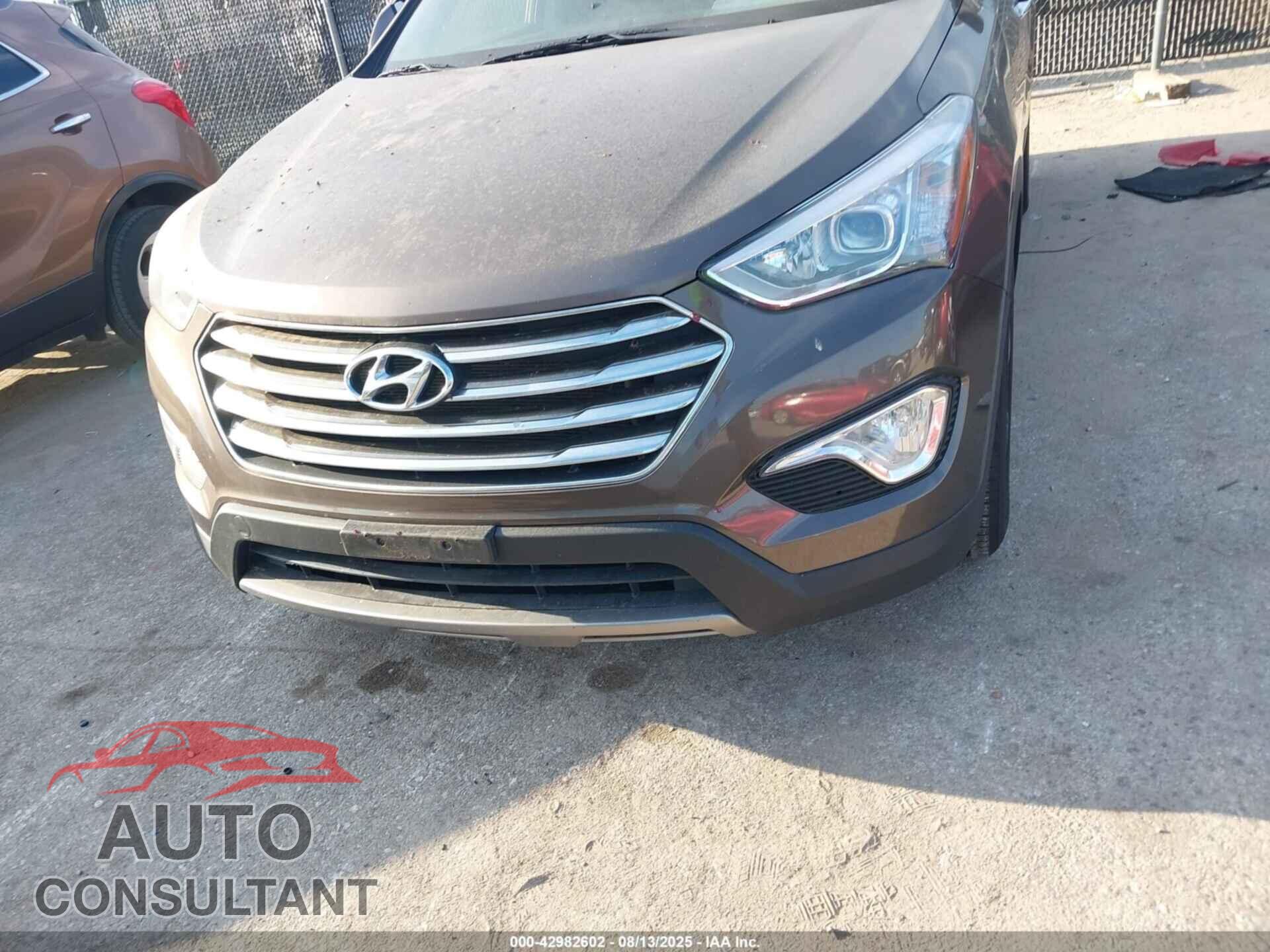 HYUNDAI SANTA FE 2013 - KM8SR4HF4DU013472