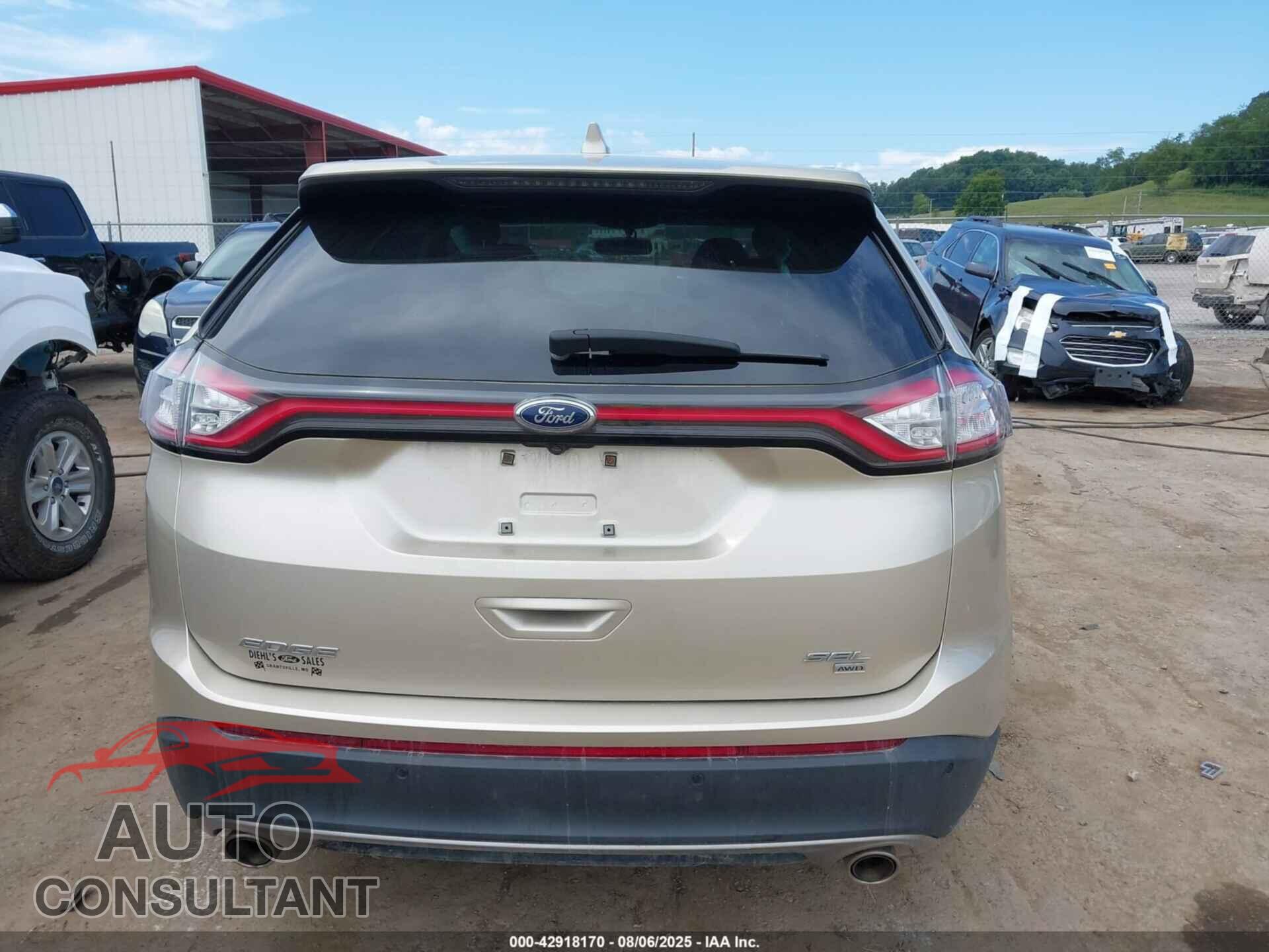 FORD EDGE 2017 - 2FMPK4J83HBC53162
