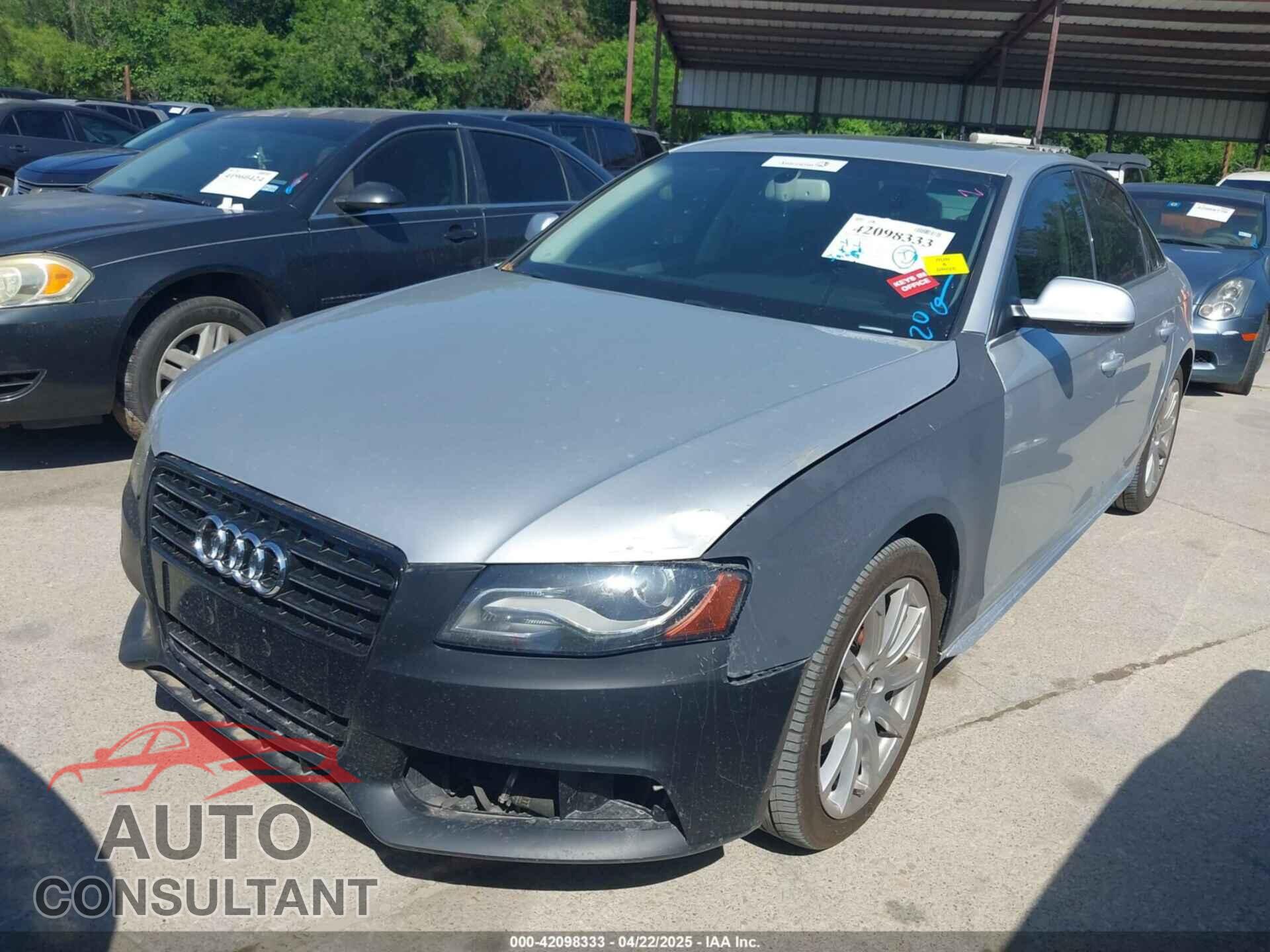 AUDI A4 2012 - WAUFFAFL4CN001656
