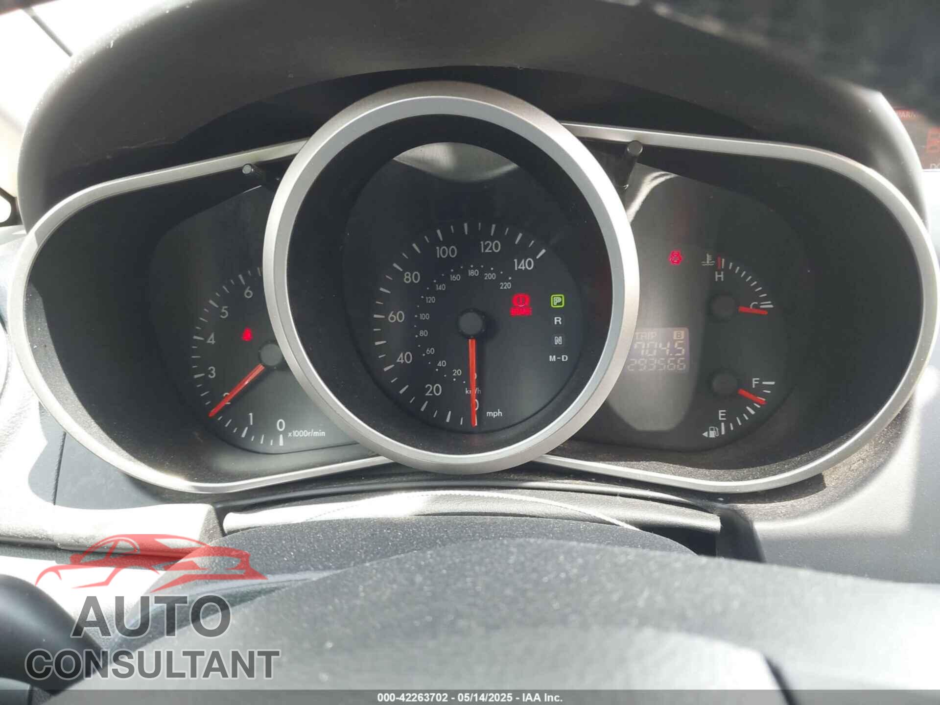MAZDA CX-7 2012 - JM3ER2CM5C0415574