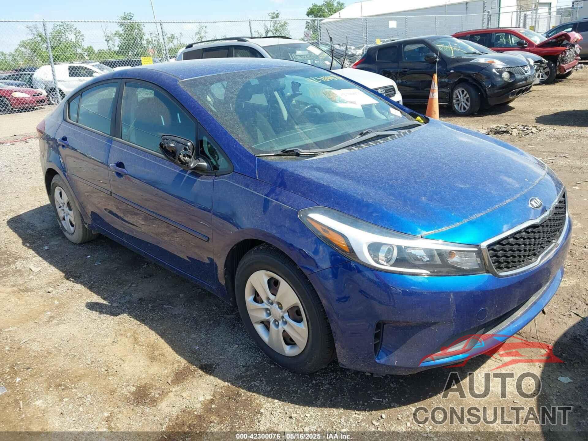 KIA FORTE 2017 - 3KPFK4A75HE063735