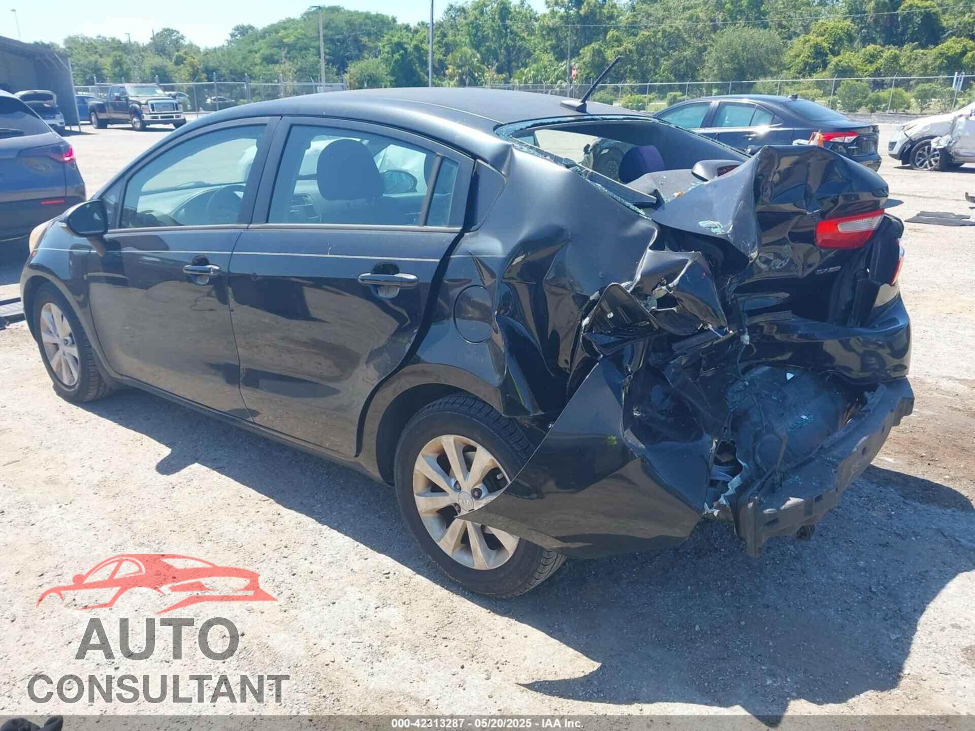 KIA RIO 2013 - KNADN4A32D6119638
