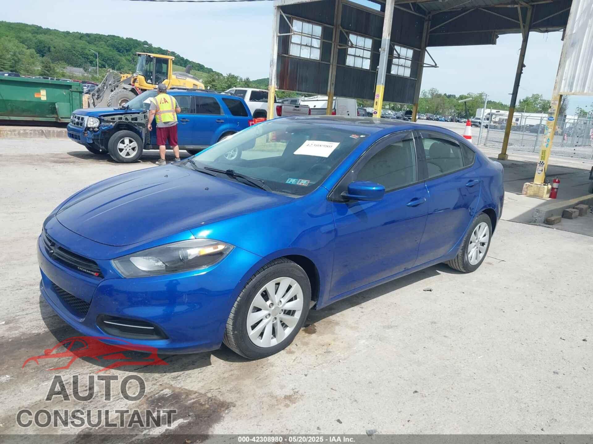 DODGE DART 2014 - 1C3CDFBB8ED745358