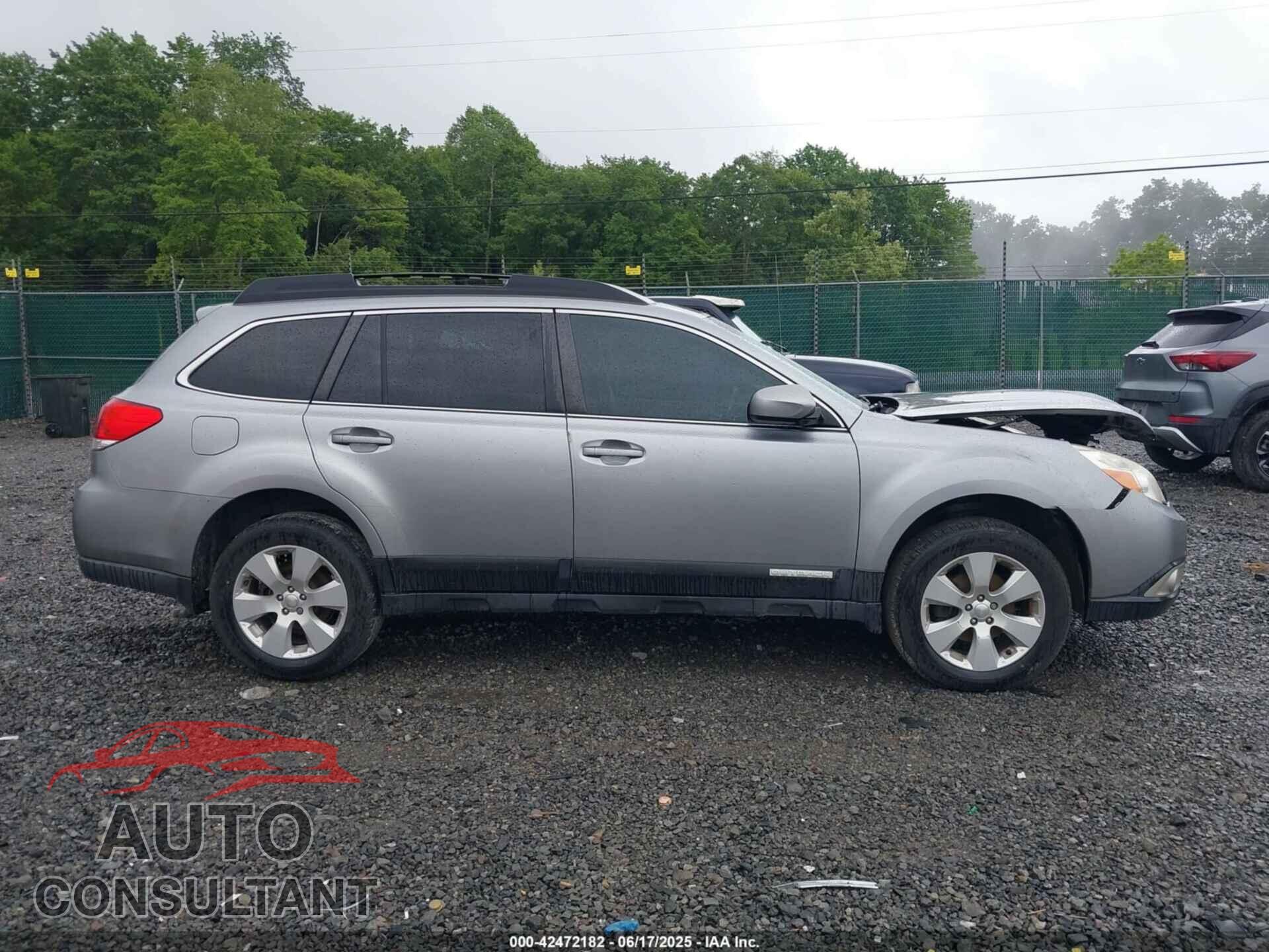 SUBARU OUTBACK 2011 - 4S4BRBCC1B3424803