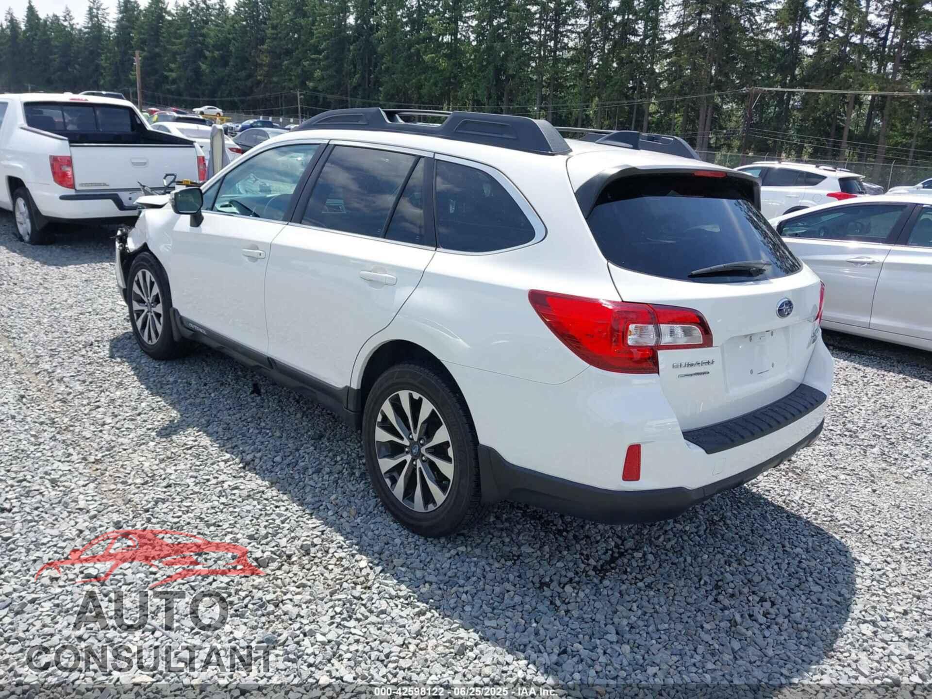 SUBARU OUTBACK 2016 - 4S4BSENC8G3225340