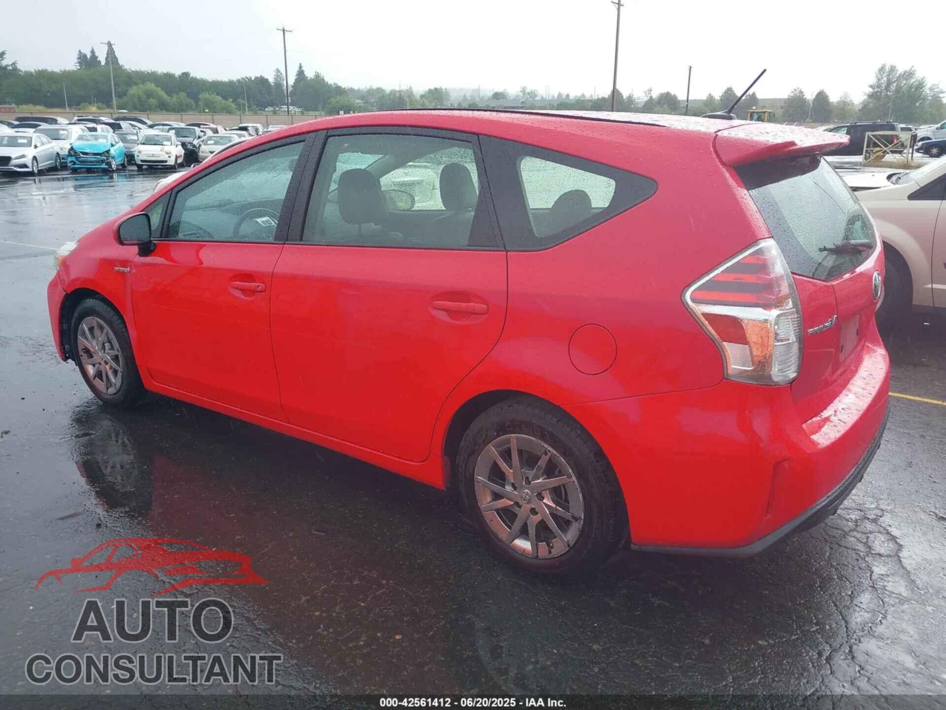 TOYOTA PRIUS V 2015 - JTDZN3EU8FJ020344
