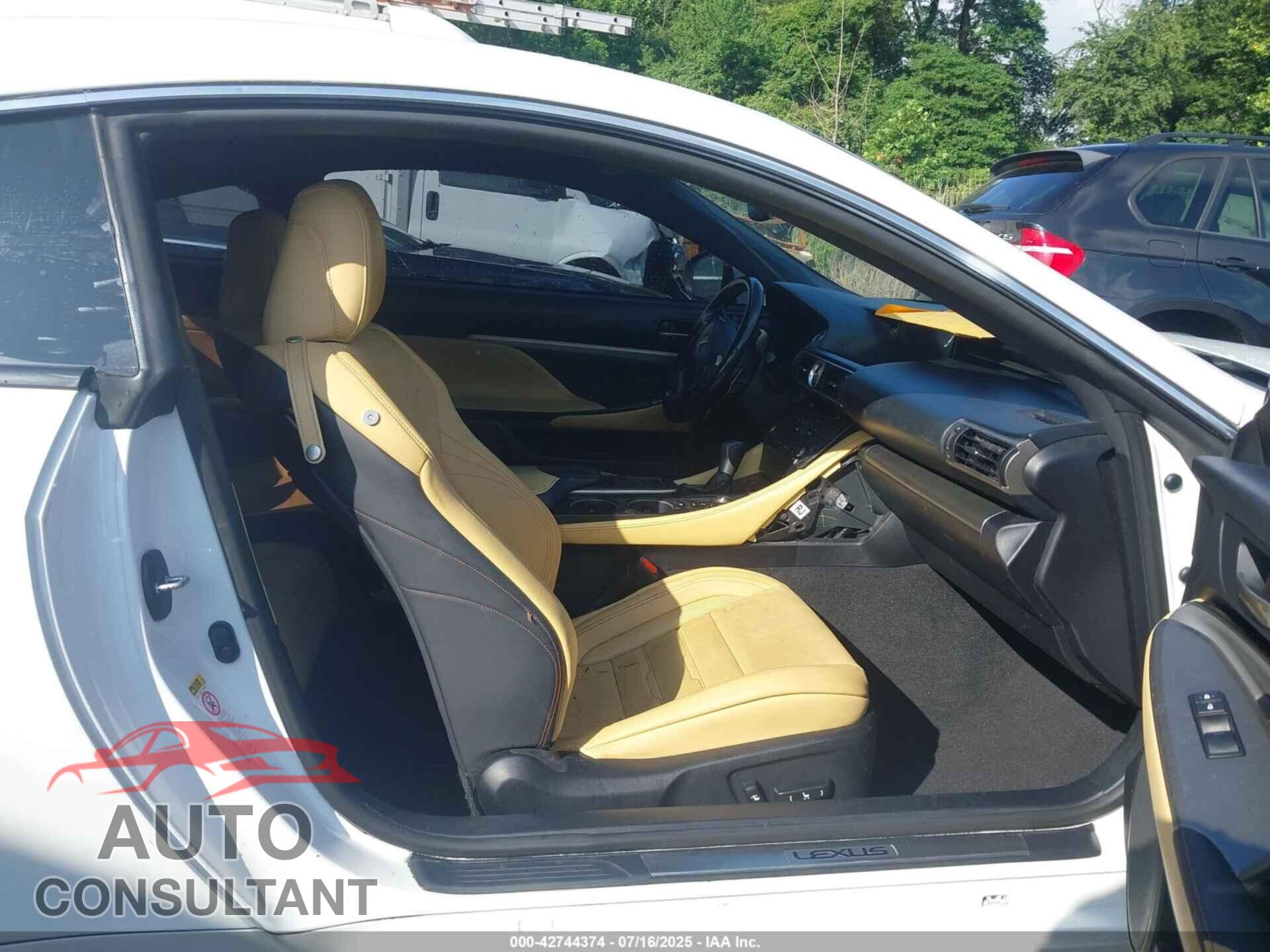 LEXUS RC 2015 - JTHSE5BC3F5004729