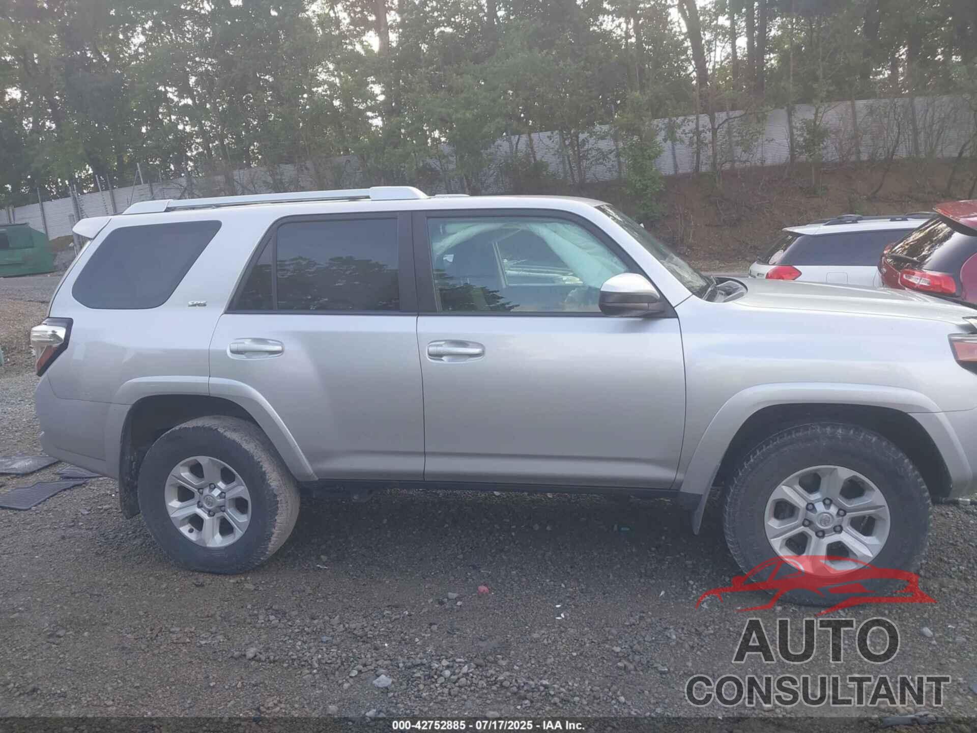 TOYOTA 4RUNNER 2016 - JTEBU5JR3G5306416