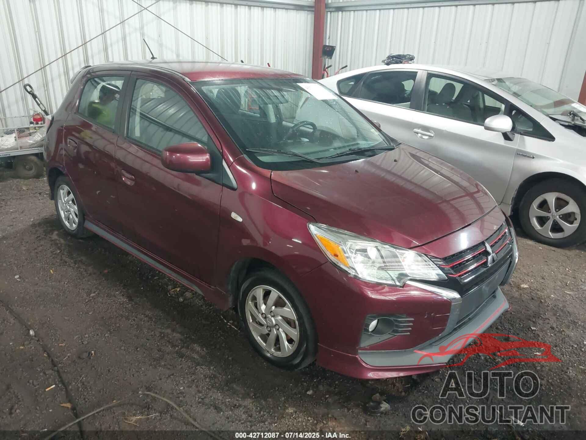 MITSUBISHI MIRAGE 2021 - ML32AUHJ9MH004844