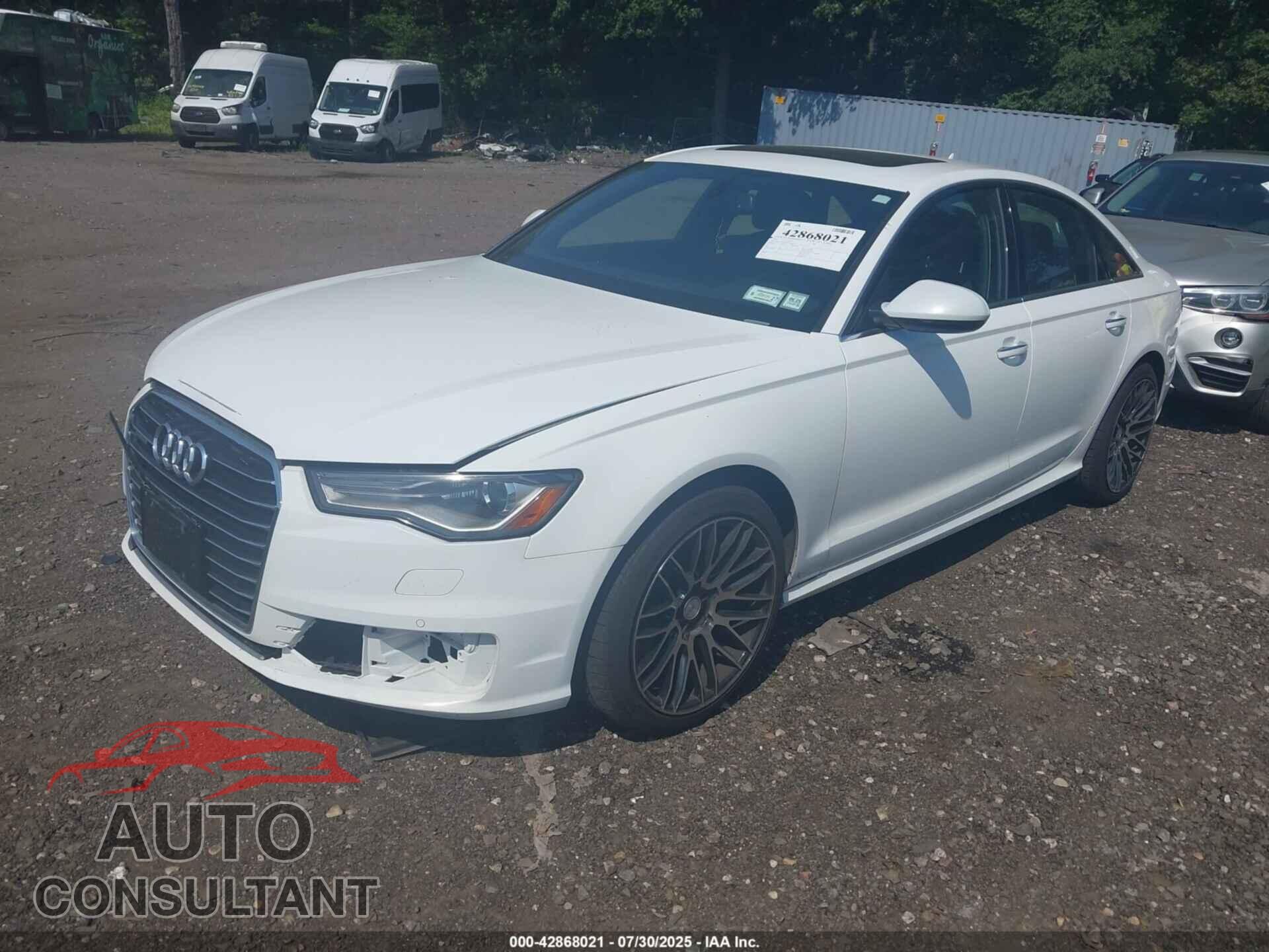 AUDI A6 2016 - WAUGFAFC1GN012947